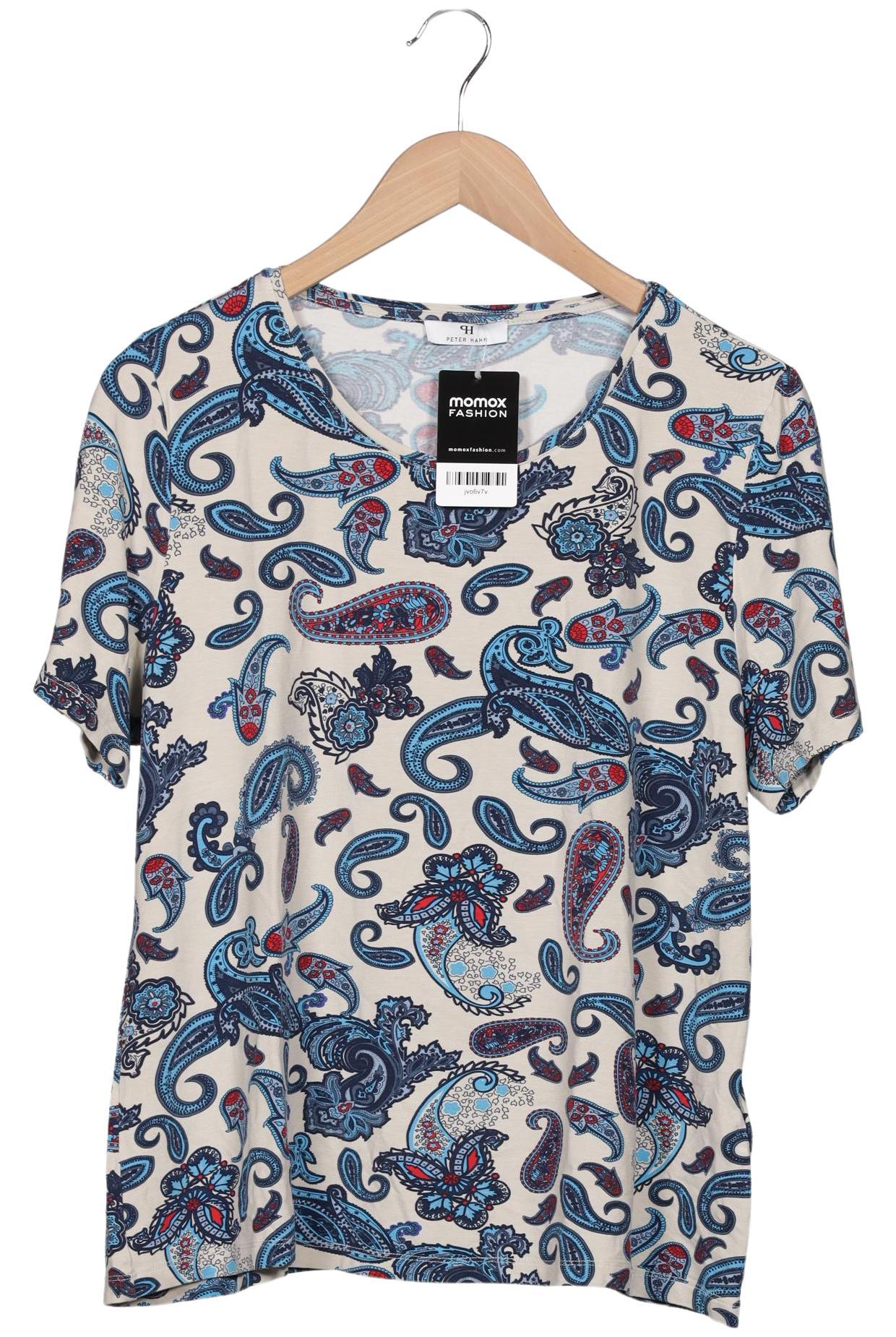 

Peter Hahn Damen T-Shirt, blau, Gr. 48