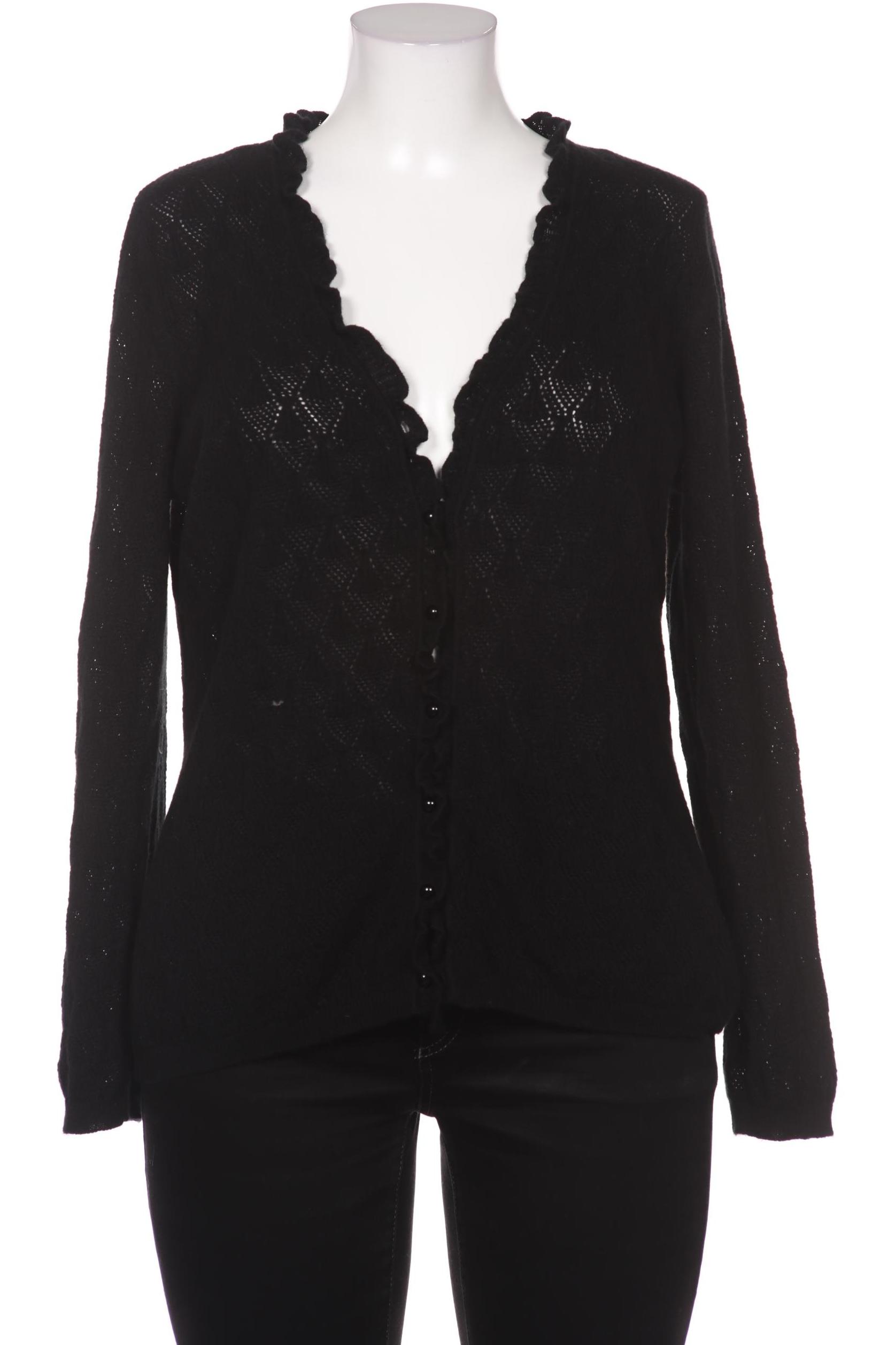 

Peter Hahn Damen Strickjacke, schwarz, Gr. 44