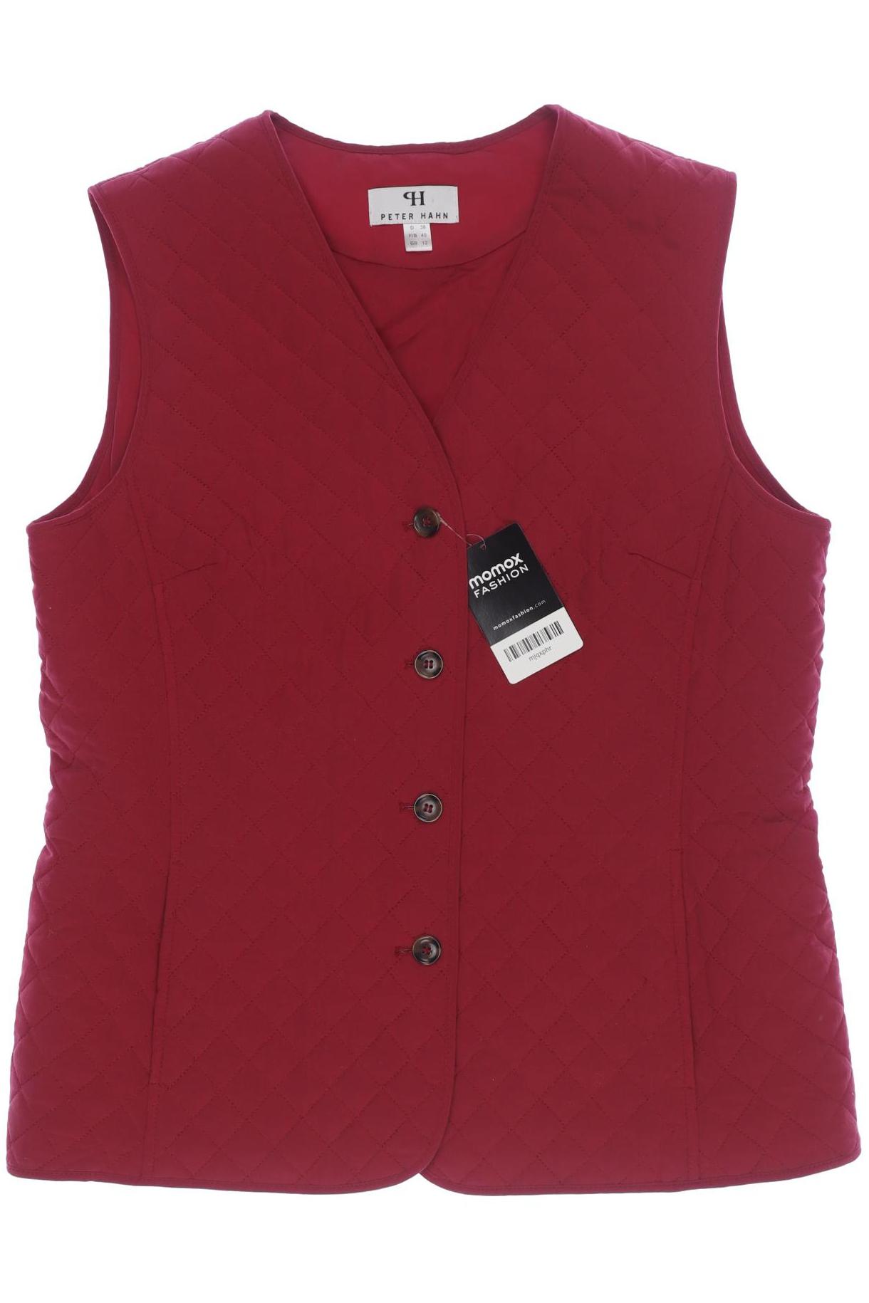 

Peter Hahn Damen Weste, rot, Gr. 38