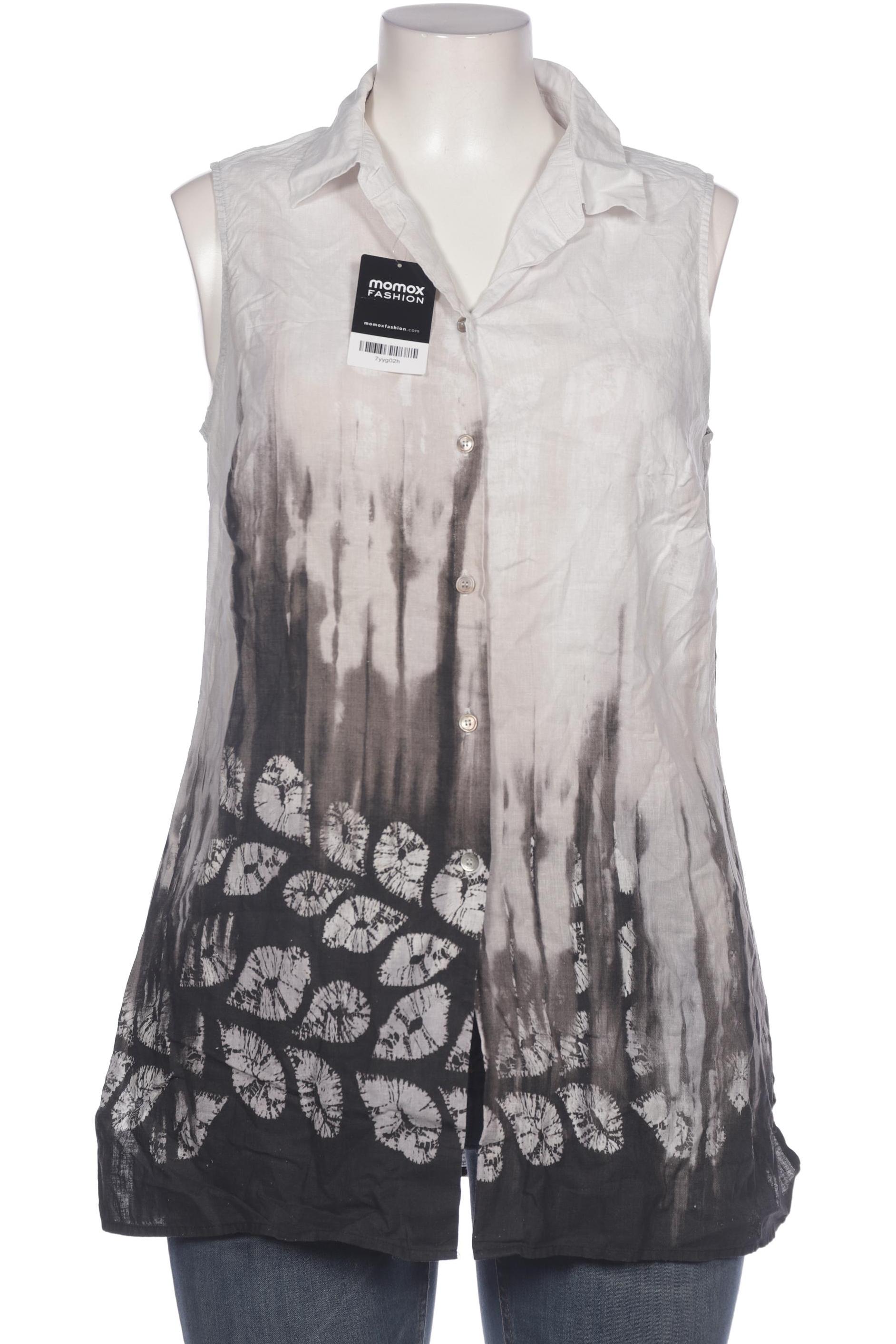 

Peter Hahn Damen Bluse, grau, Gr. 44