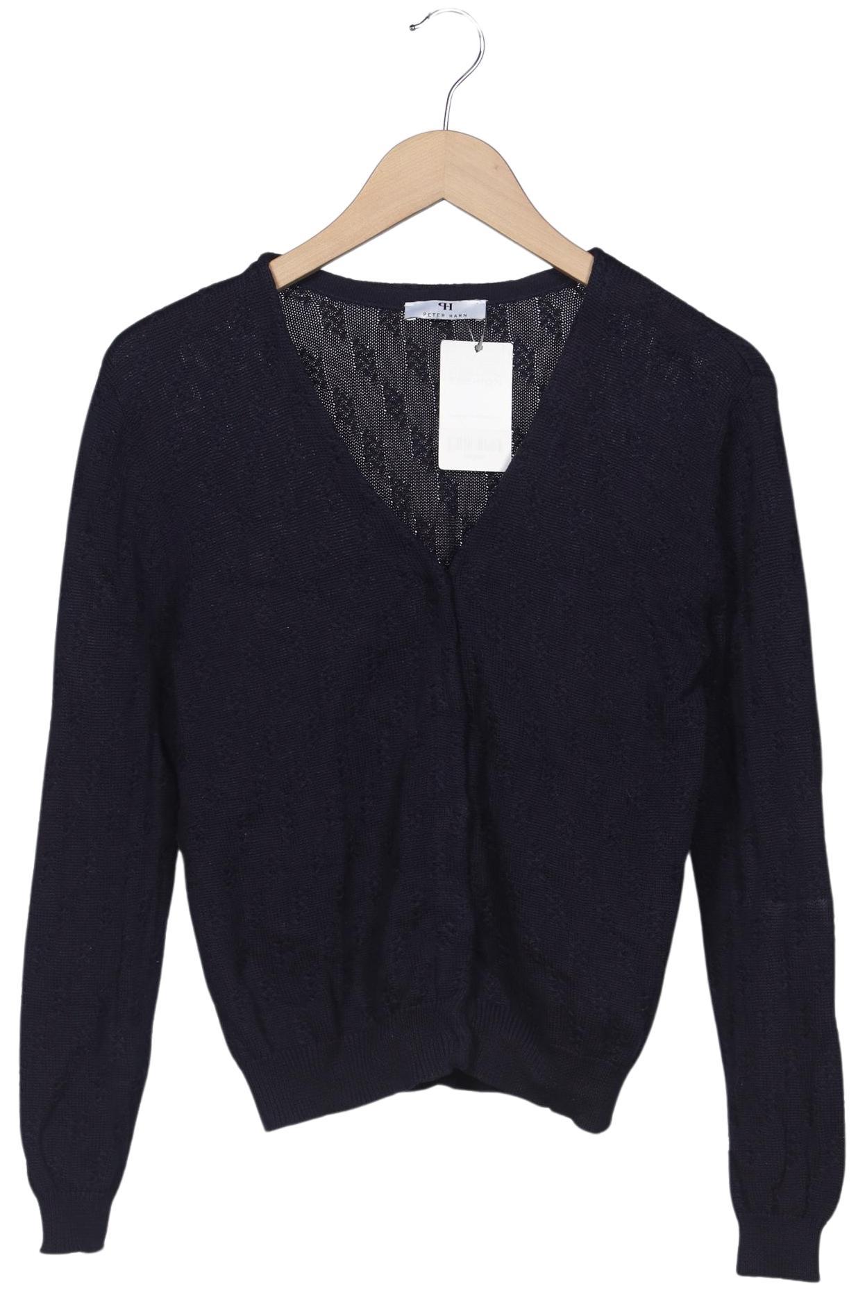

Peter Hahn Damen Strickjacke, marineblau, Gr. 40