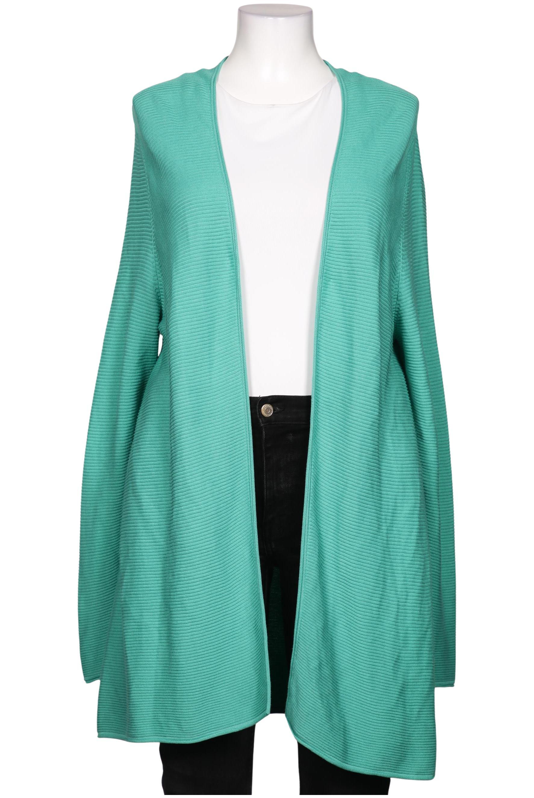 

Peter Hahn Damen Strickjacke, türkis, Gr. 44