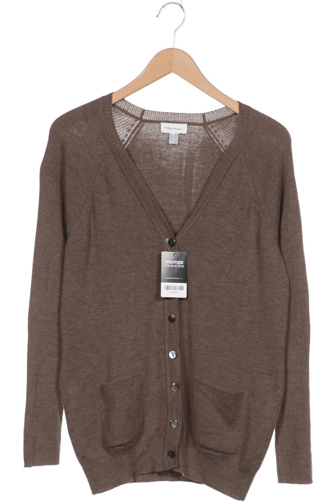 

Peter Hahn Damen Strickjacke, braun, Gr. 46