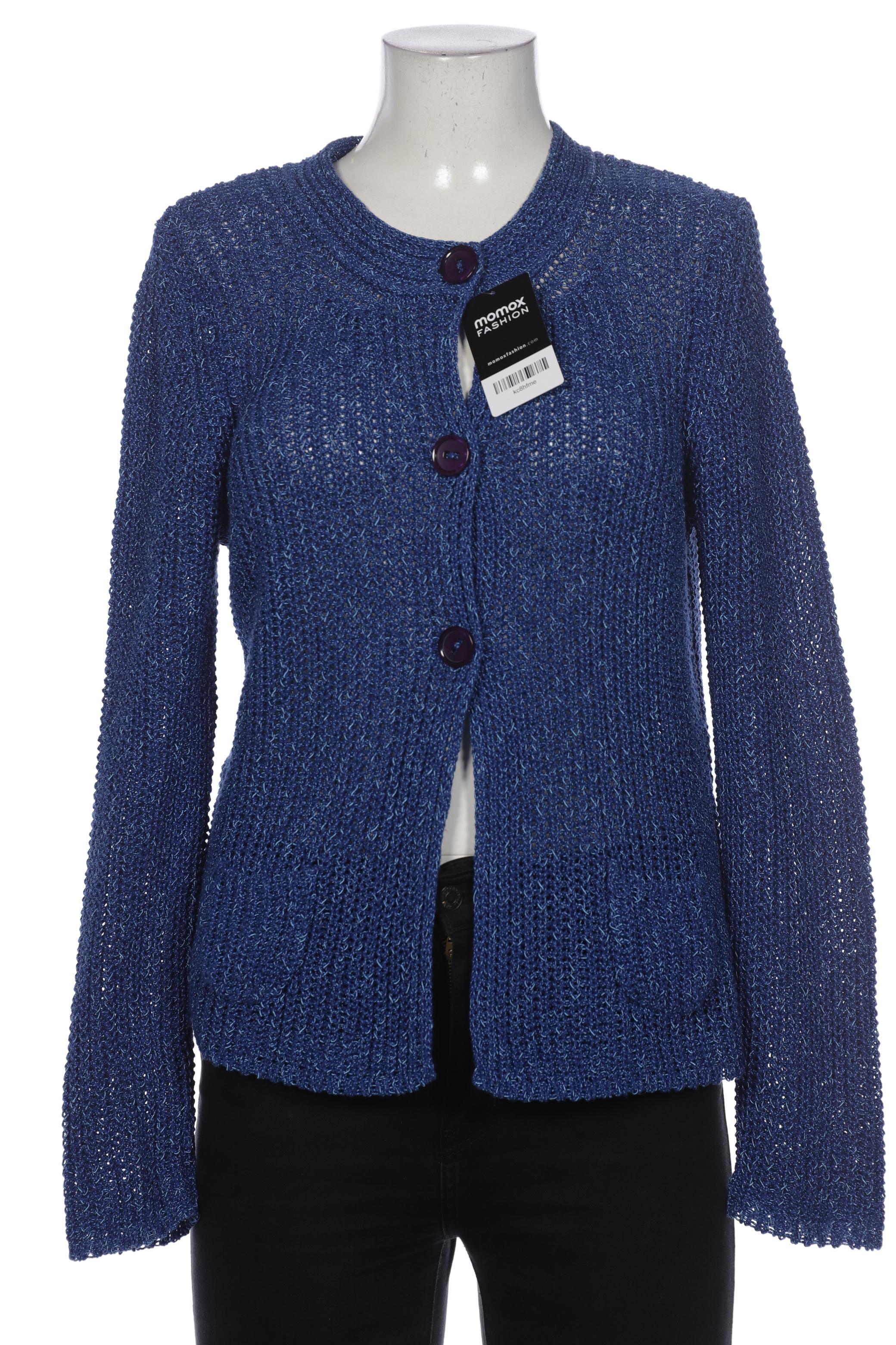 

Peter Hahn Damen Strickjacke, blau, Gr. 40