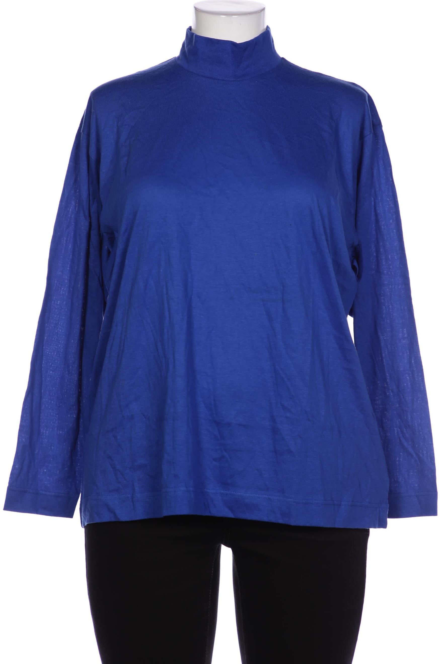 

Peter Hahn Damen Langarmshirt, blau, Gr. 48
