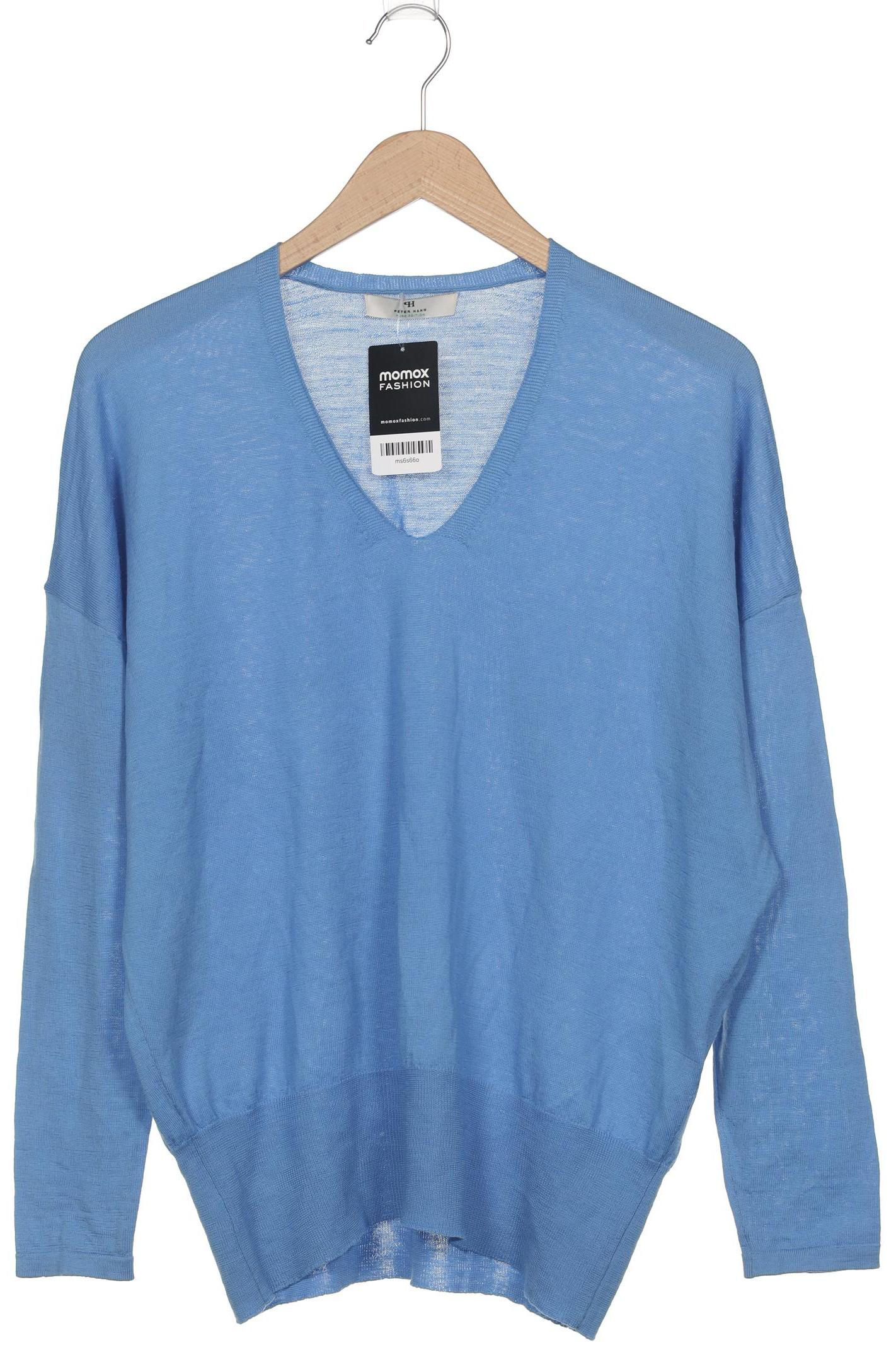 

Peter Hahn Damen Pullover, blau, Gr. 40