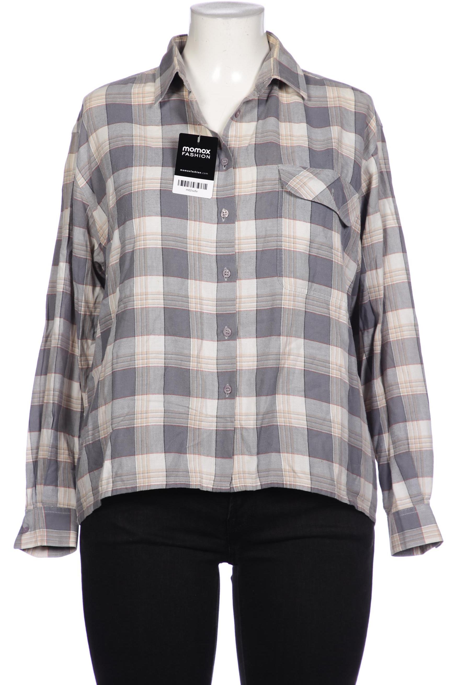 

Peter Hahn Damen Bluse, grau, Gr. 44