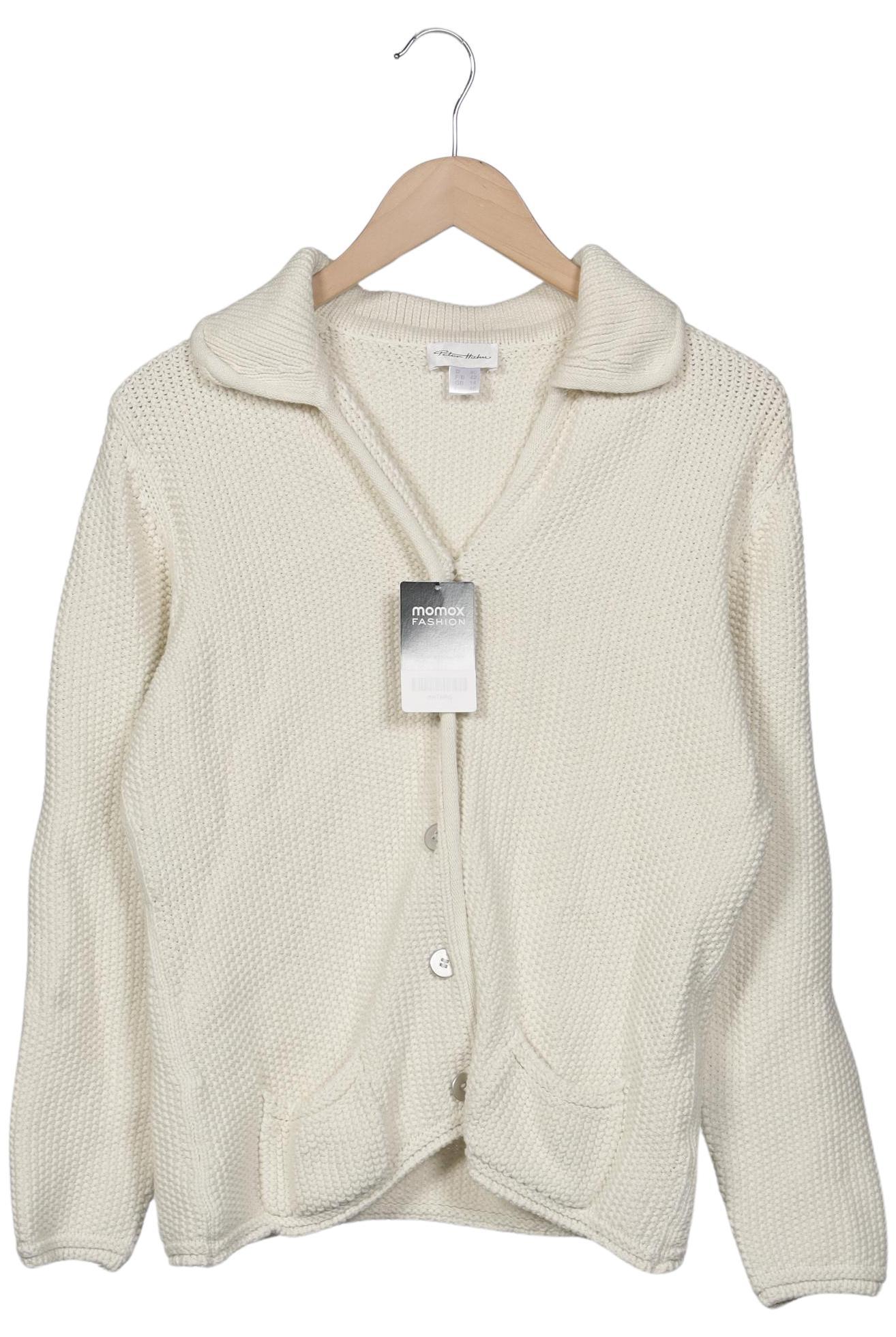 

Peter Hahn Damen Strickjacke, cremeweiß, Gr. 40