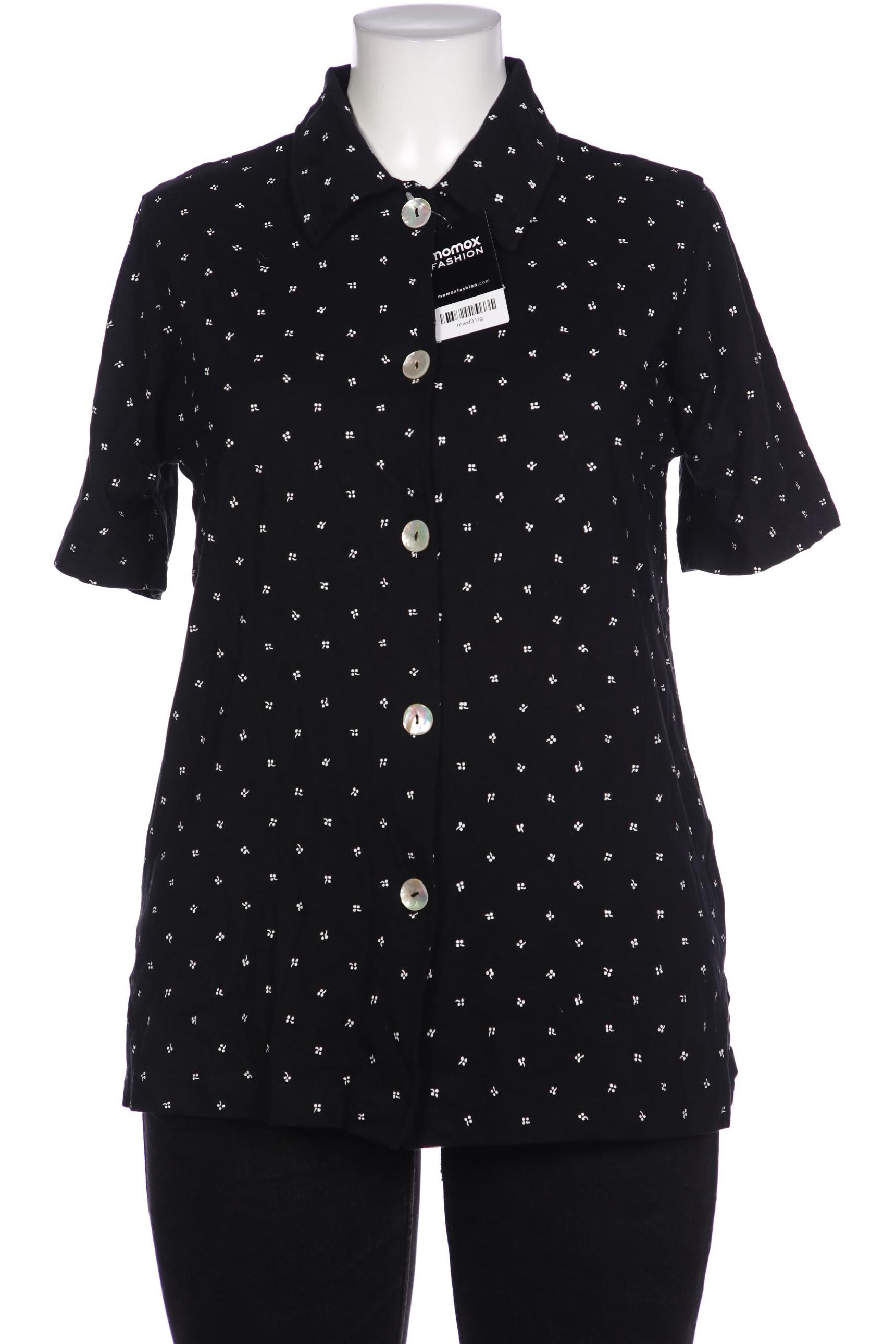 

Peter Hahn Damen Bluse, schwarz, Gr. 44