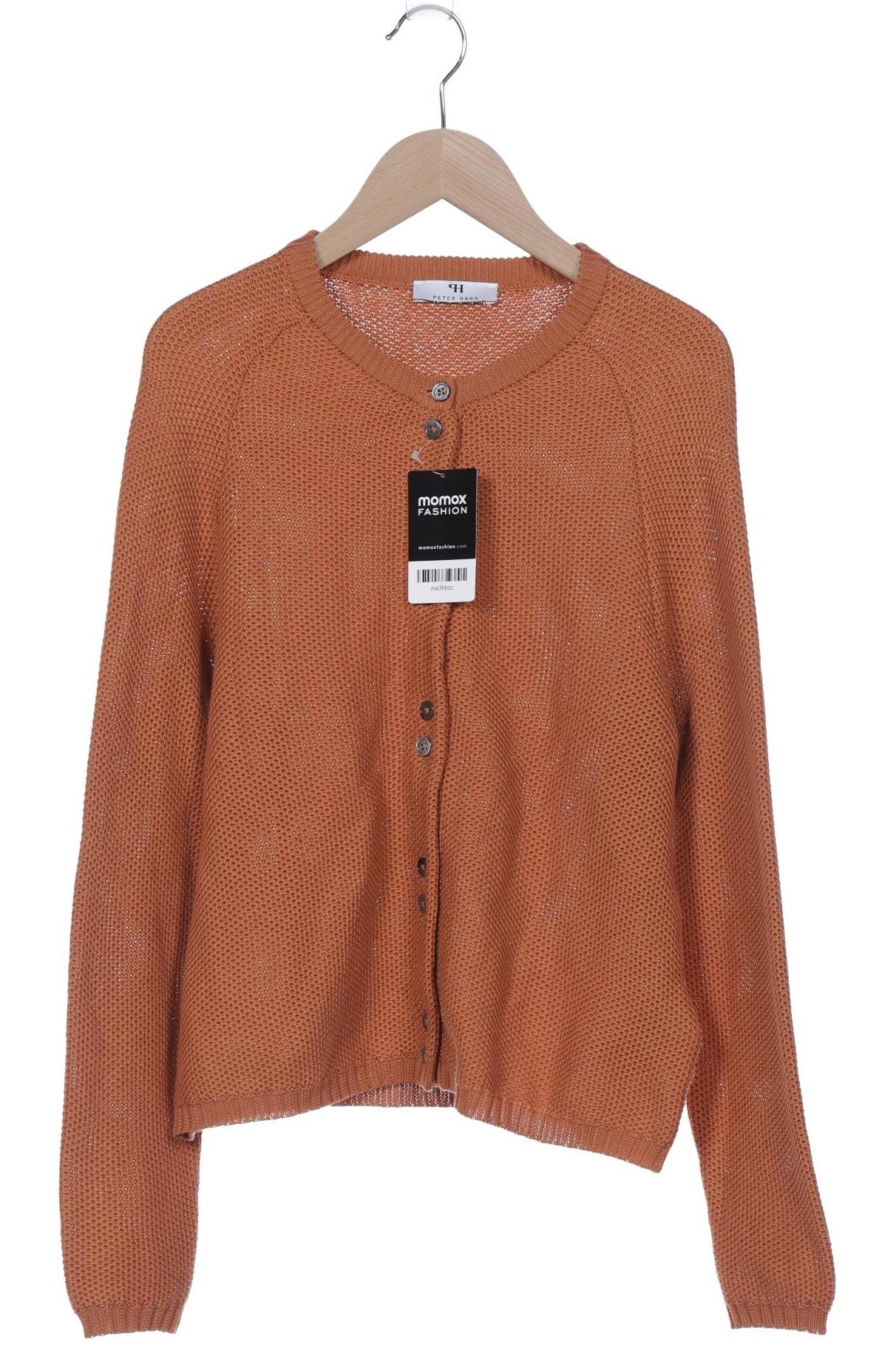 

Peter Hahn Damen Strickjacke, orange, Gr. 38