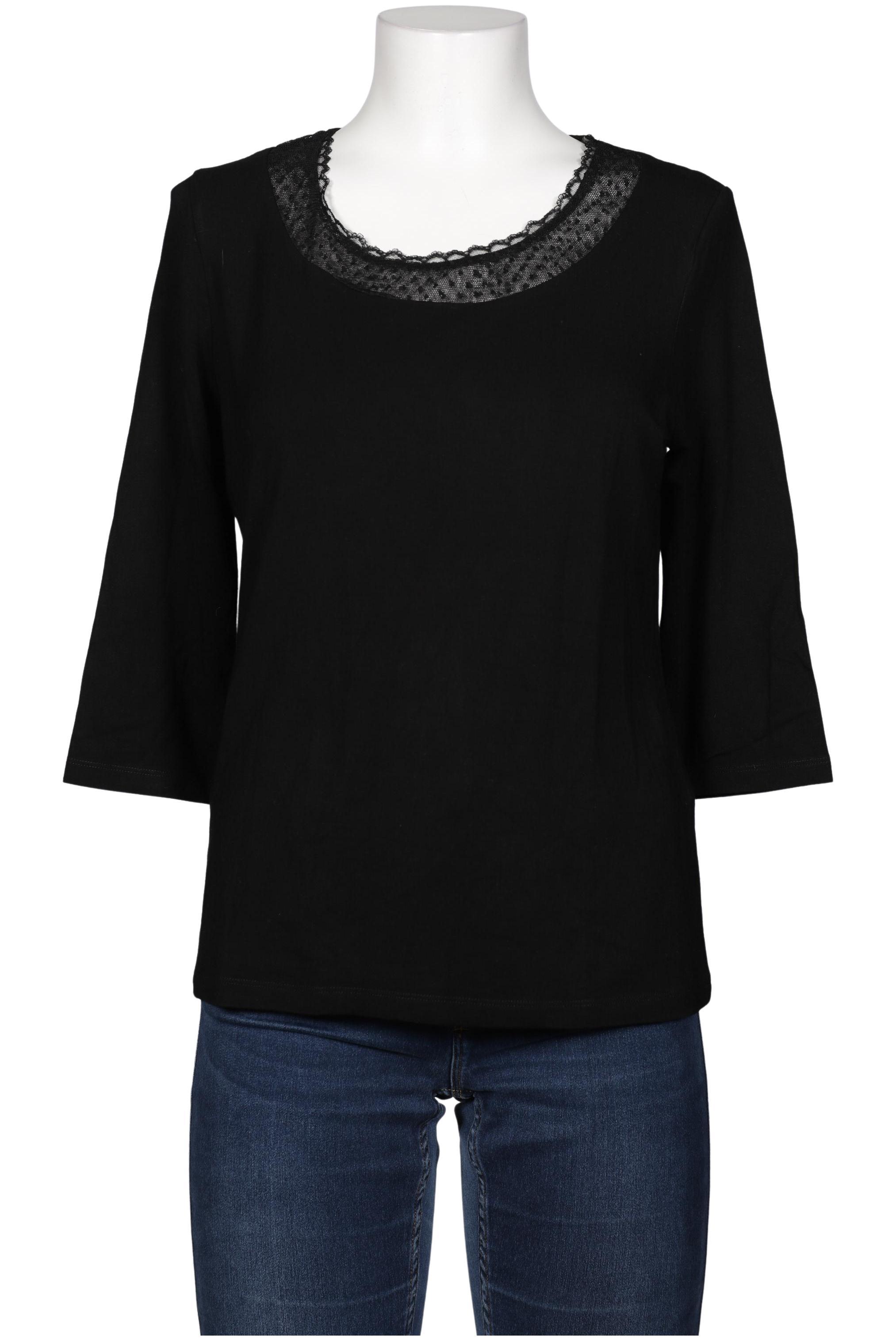 

Peter Hahn Damen Langarmshirt, schwarz, Gr. 42