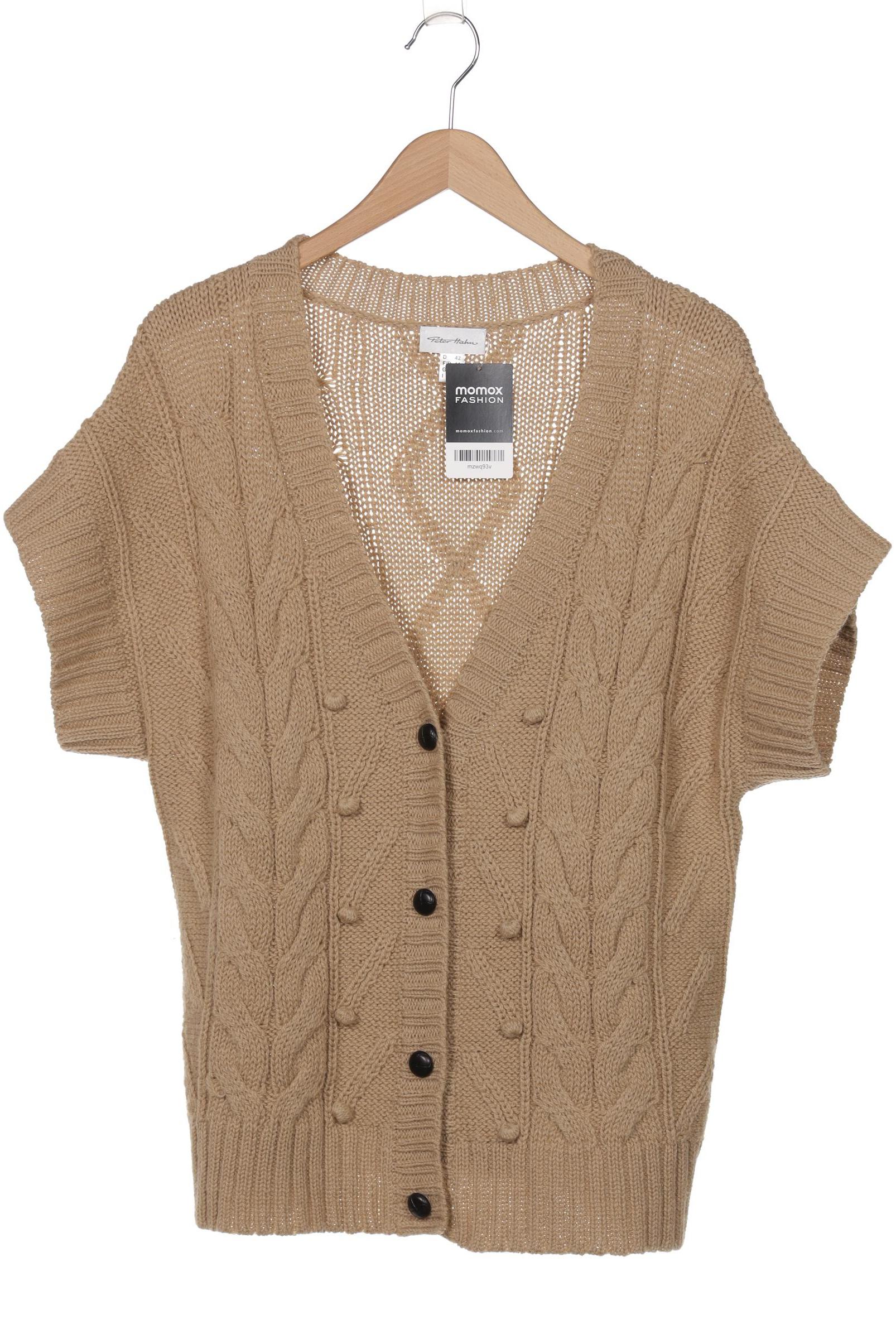 

Peter Hahn Damen Strickjacke, beige, Gr. 42
