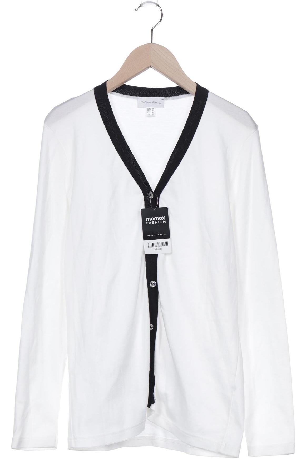 

Peter Hahn Damen Strickjacke, weiß, Gr. 38