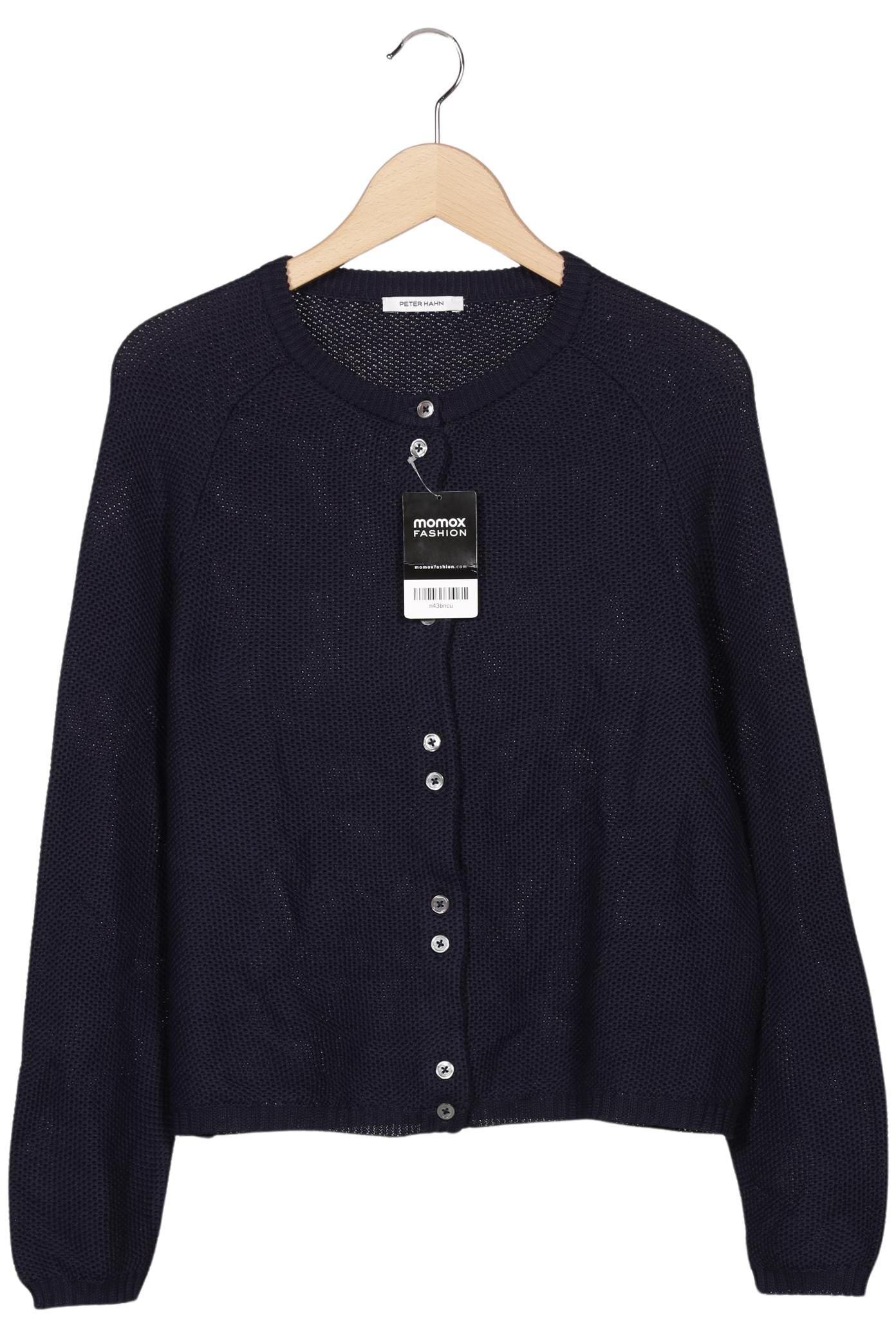 

Peter Hahn Damen Strickjacke, marineblau, Gr. 44