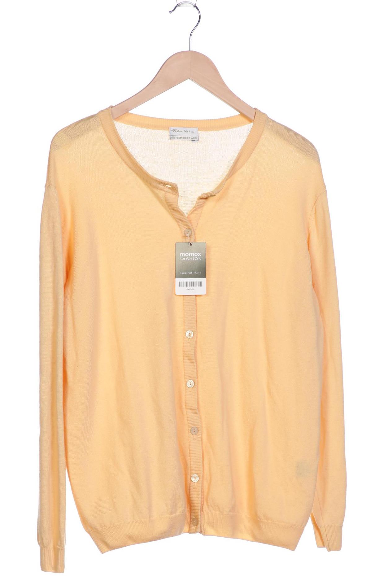 

Peter Hahn Damen Strickjacke, orange, Gr. 46
