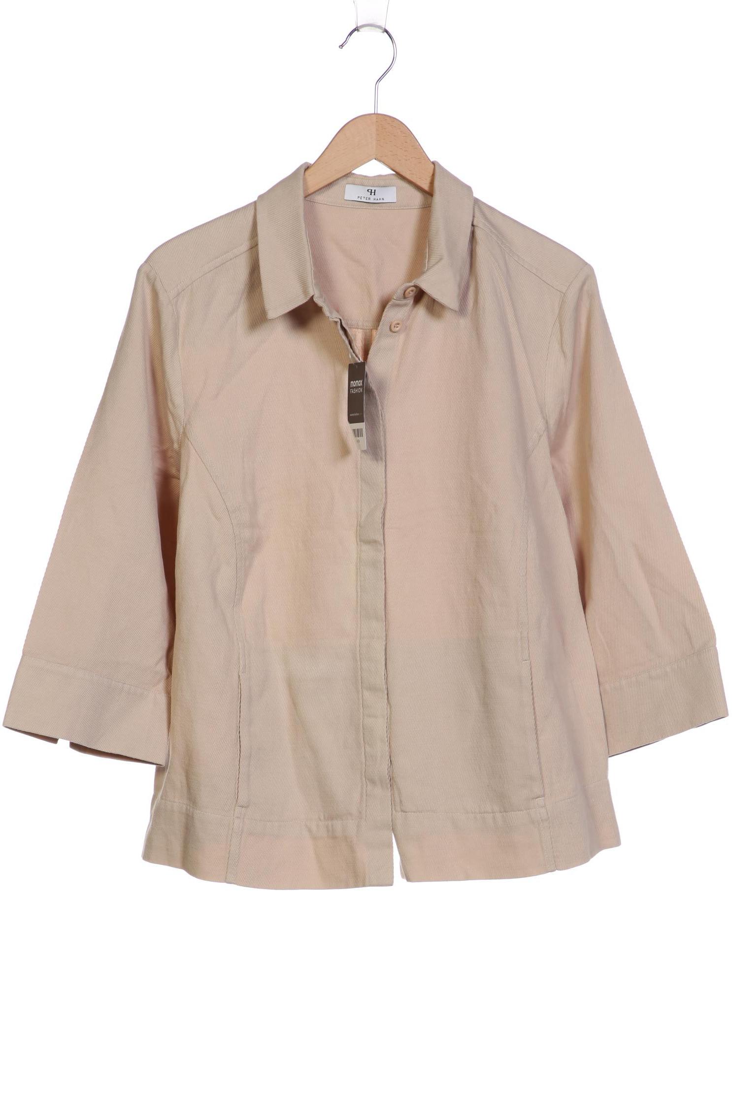

Peter Hahn Damen Jacke, beige, Gr. 48