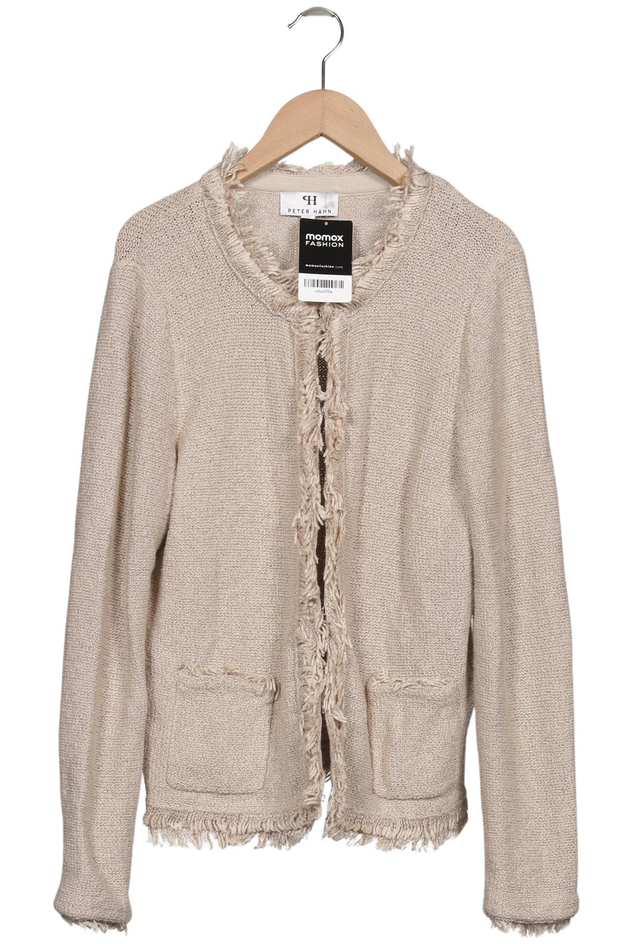 

Peter Hahn Damen Strickjacke, beige, Gr. 42