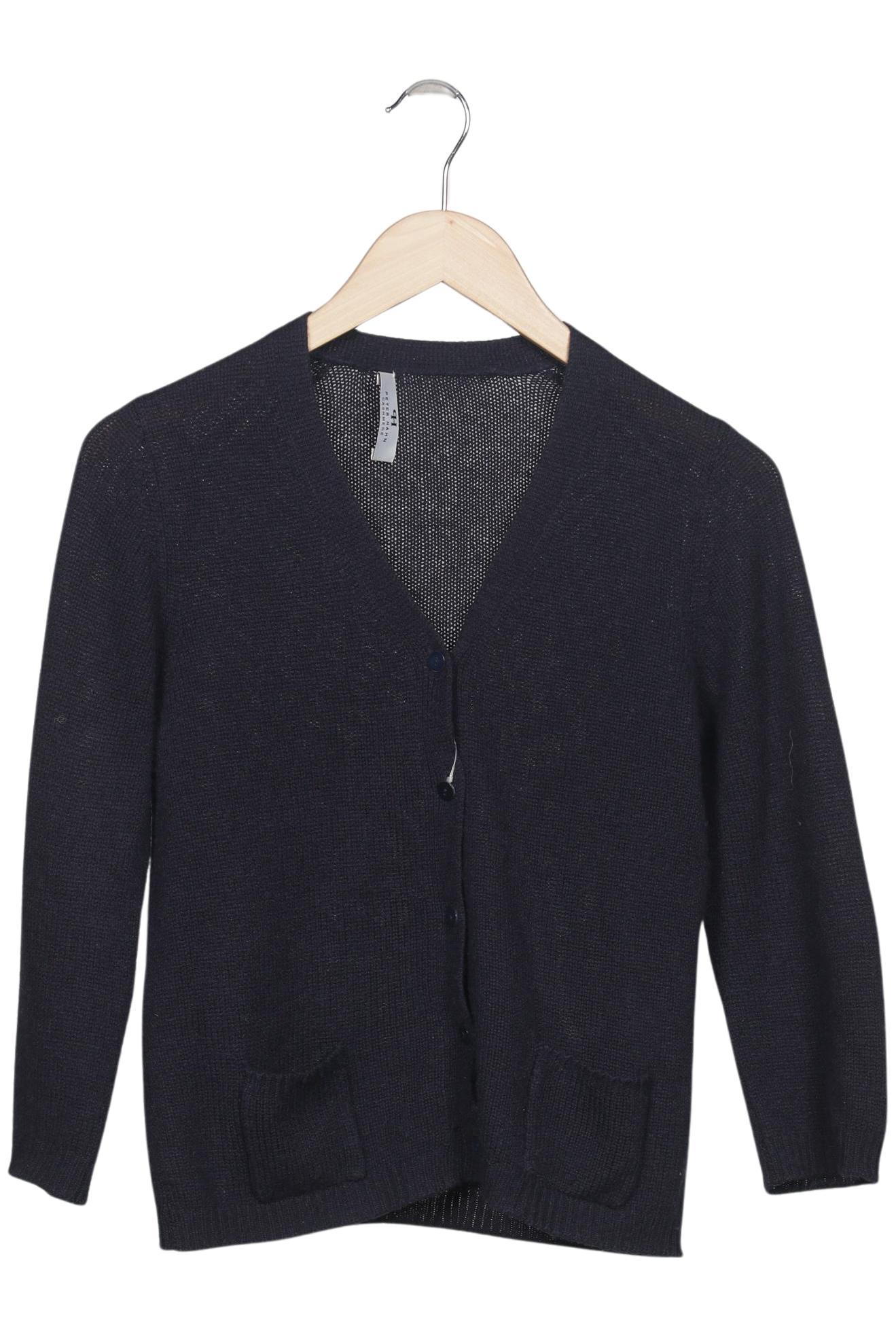 

Peter Hahn Damen Strickjacke, marineblau, Gr. 40