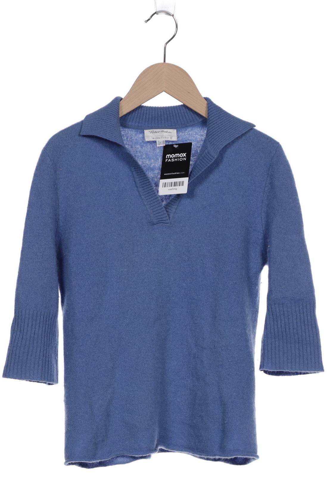 

Peter Hahn Damen Pullover, blau, Gr. 42