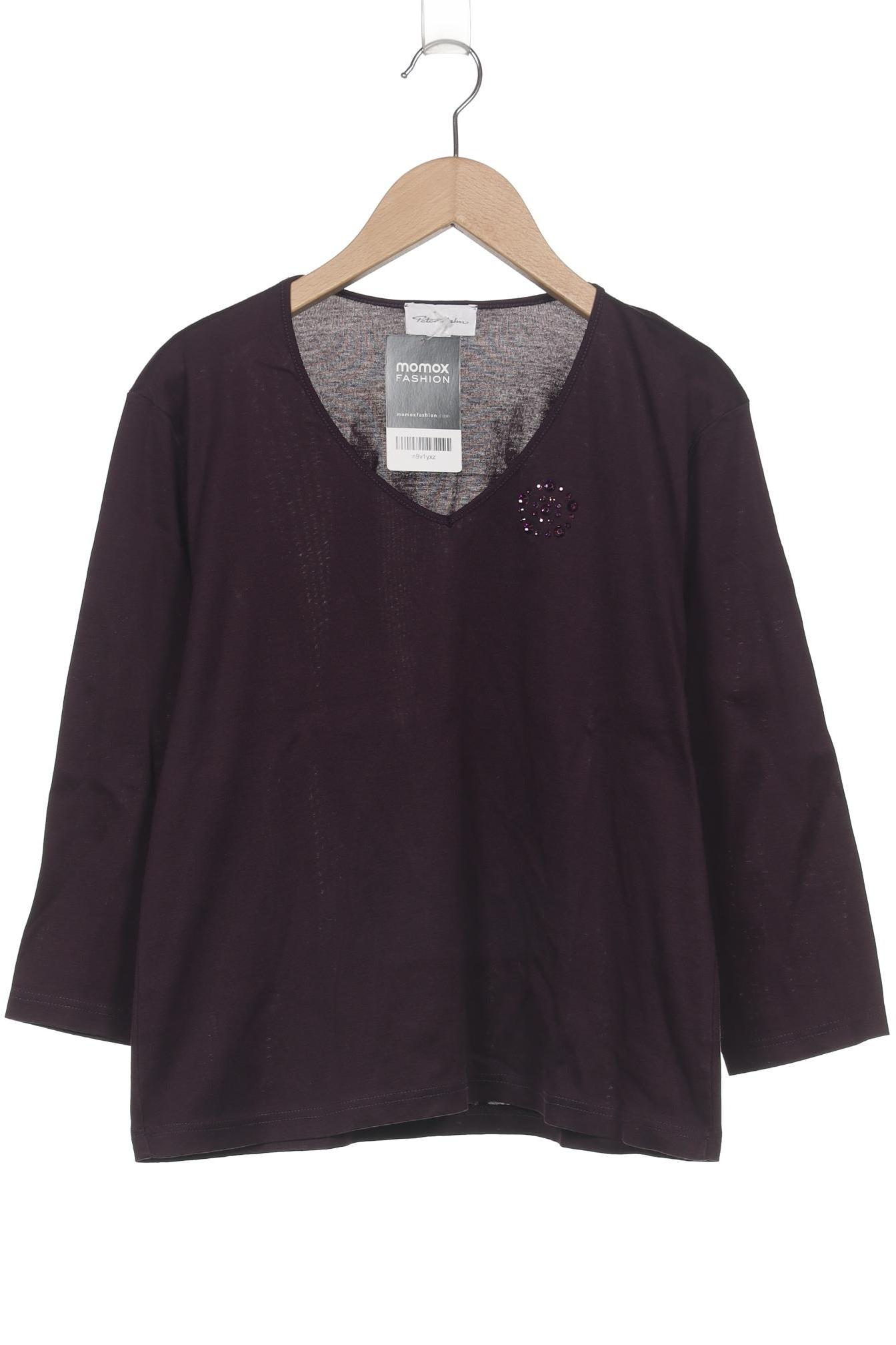 

Peter Hahn Damen Langarmshirt, bordeaux, Gr. 40