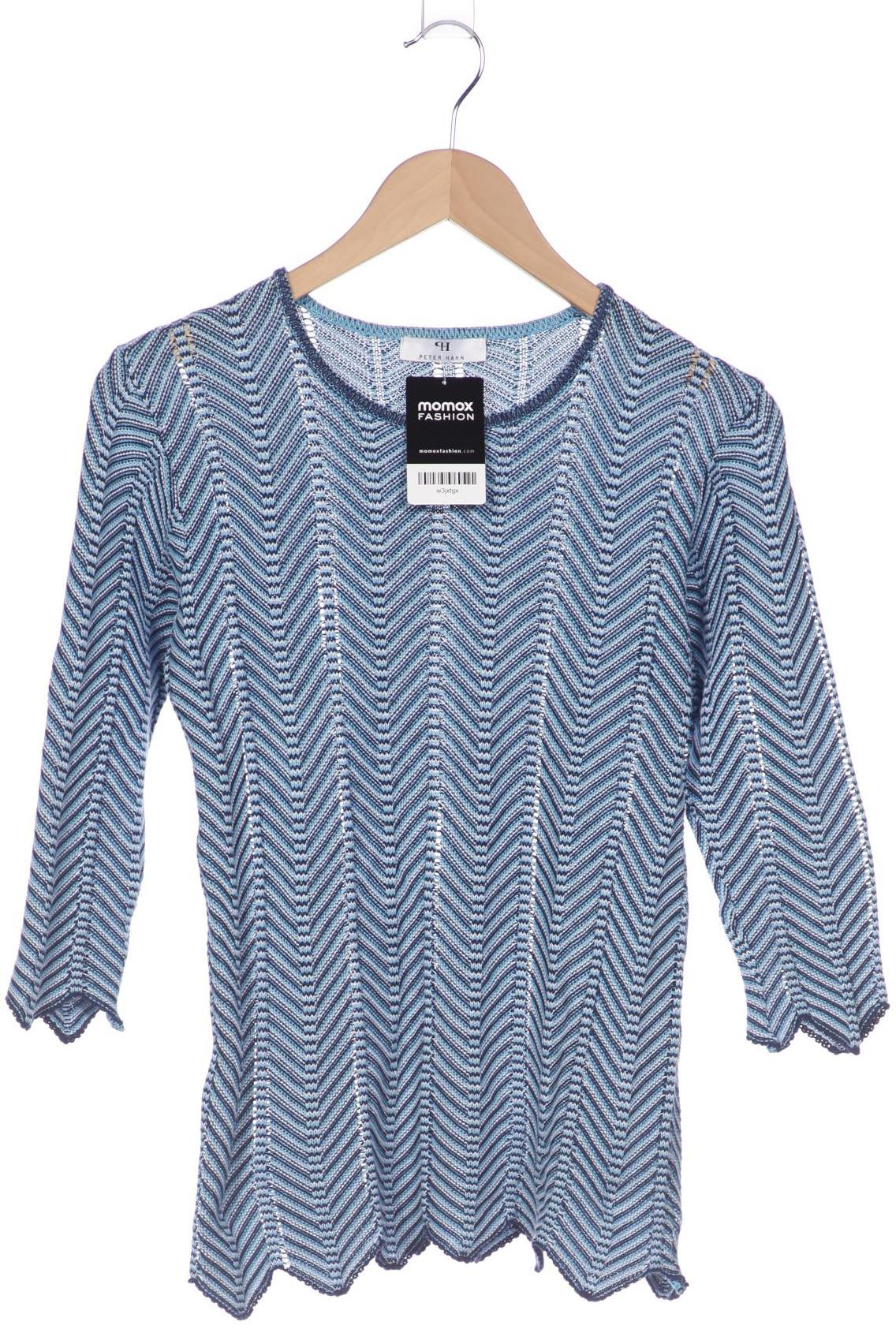 

Peter Hahn Damen Pullover, blau, Gr. 38