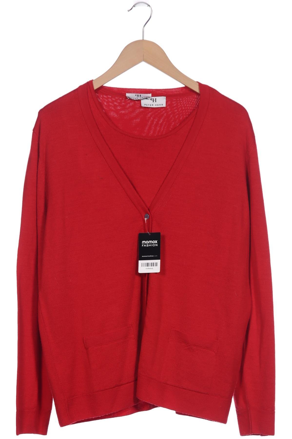 

Peter Hahn Damen Strickjacke, rot, Gr. 48