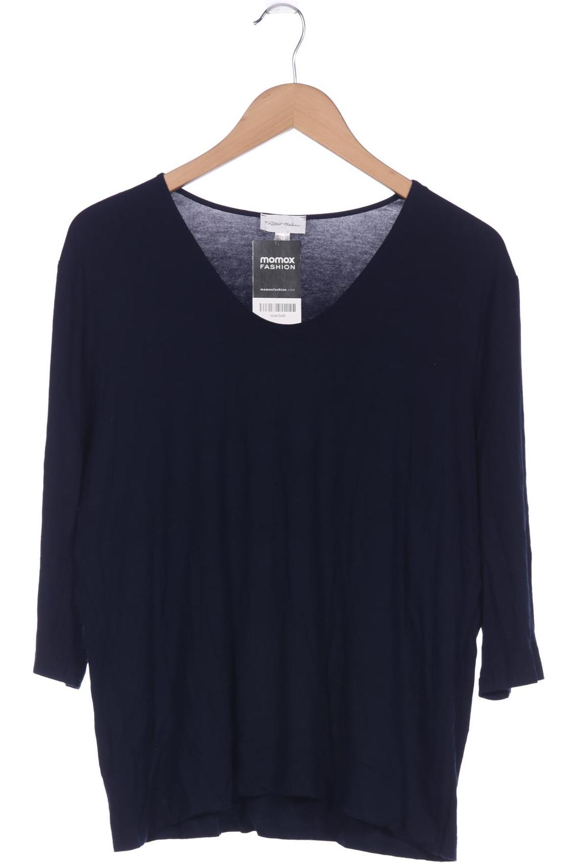 

Peter Hahn Damen Langarmshirt, marineblau, Gr. 50