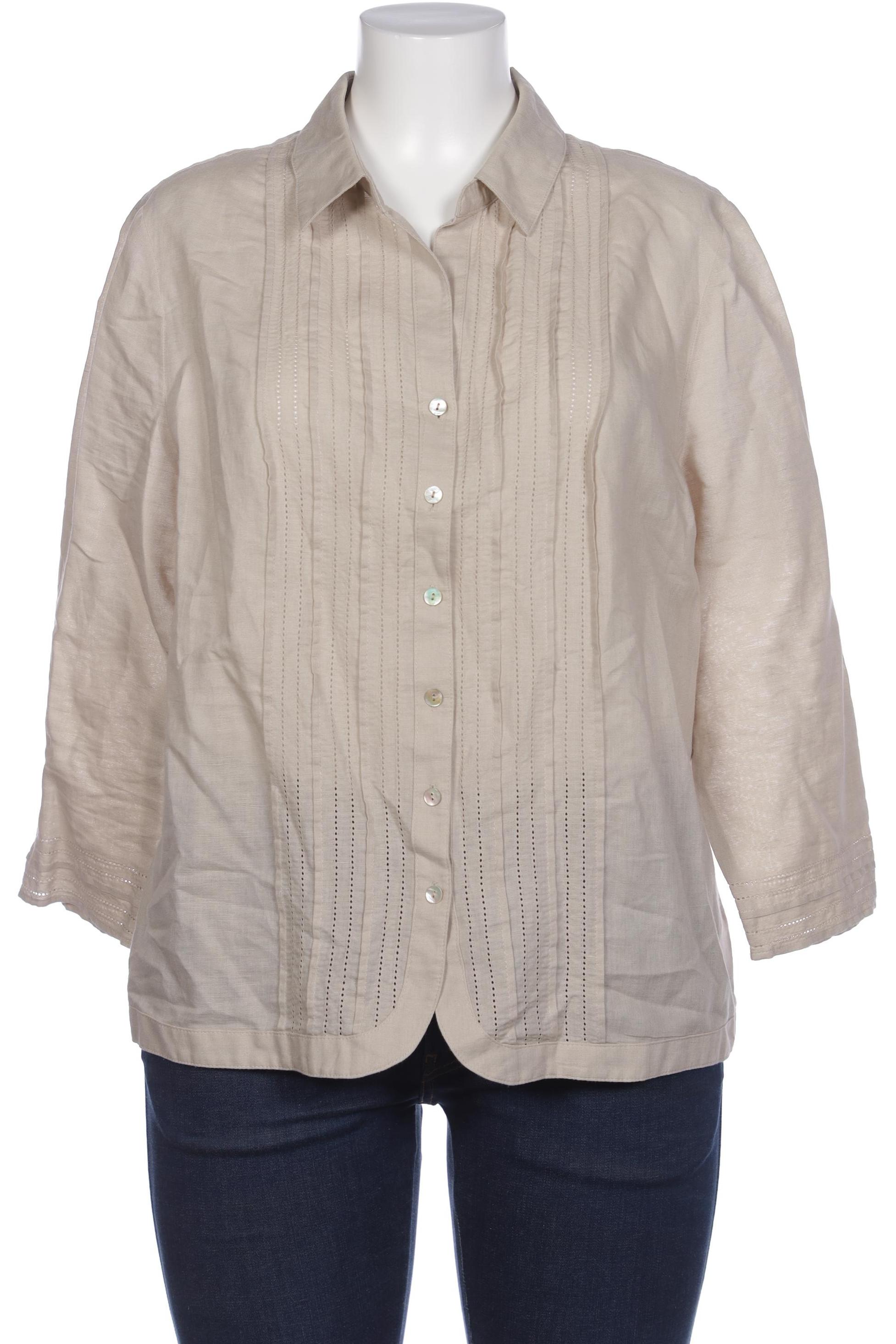 

Peter Hahn Damen Bluse, beige, Gr. 46