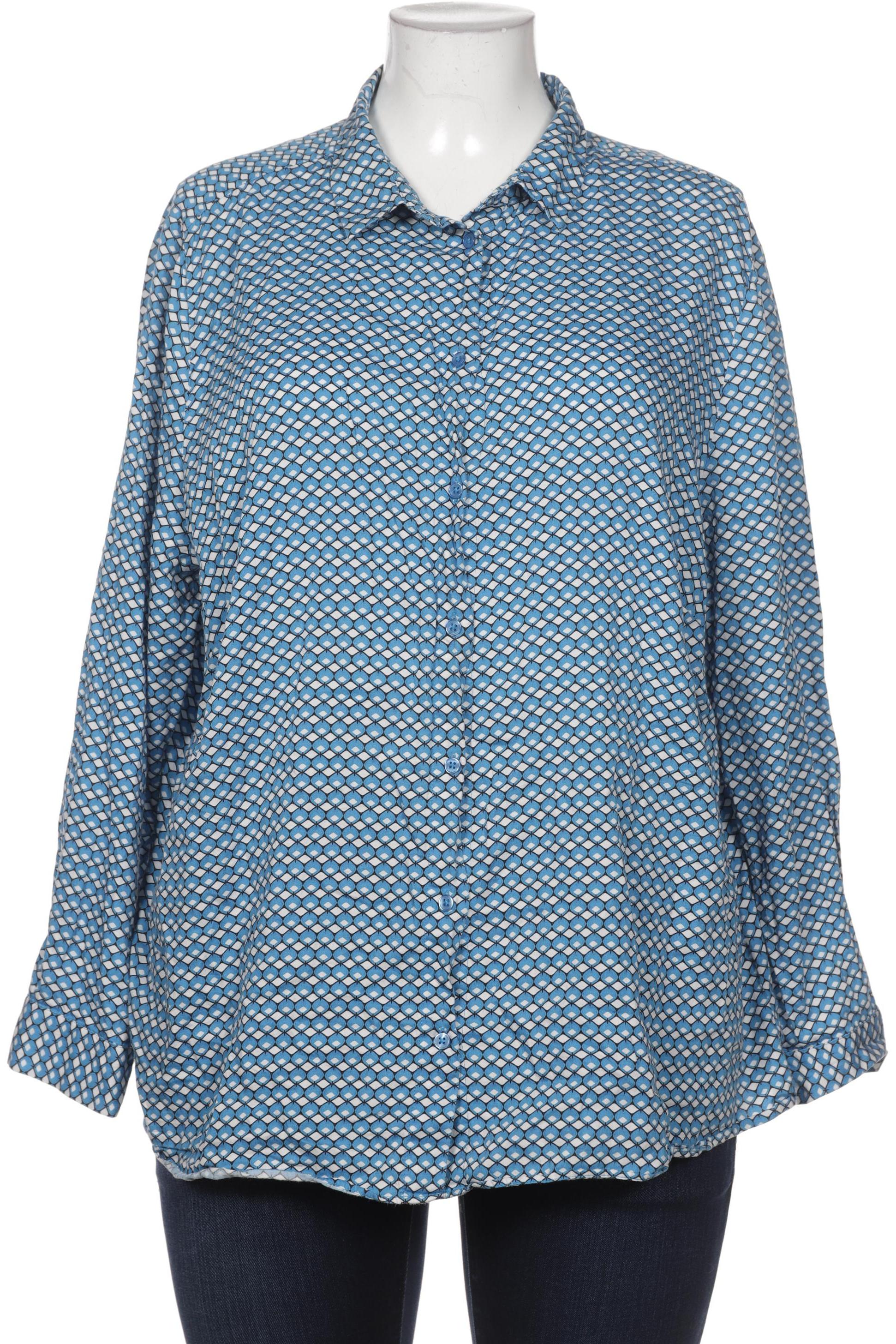 

Peter Hahn Damen Bluse, blau, Gr. 52