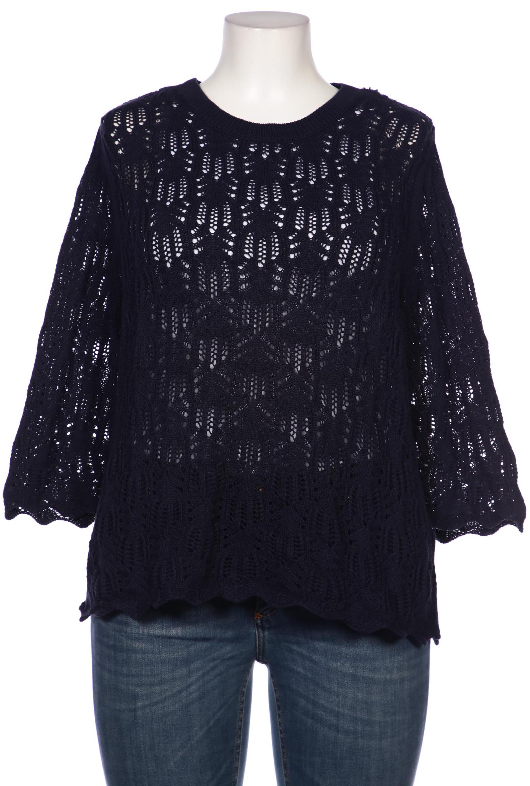 

Peter Hahn Damen Pullover, marineblau, Gr. 42