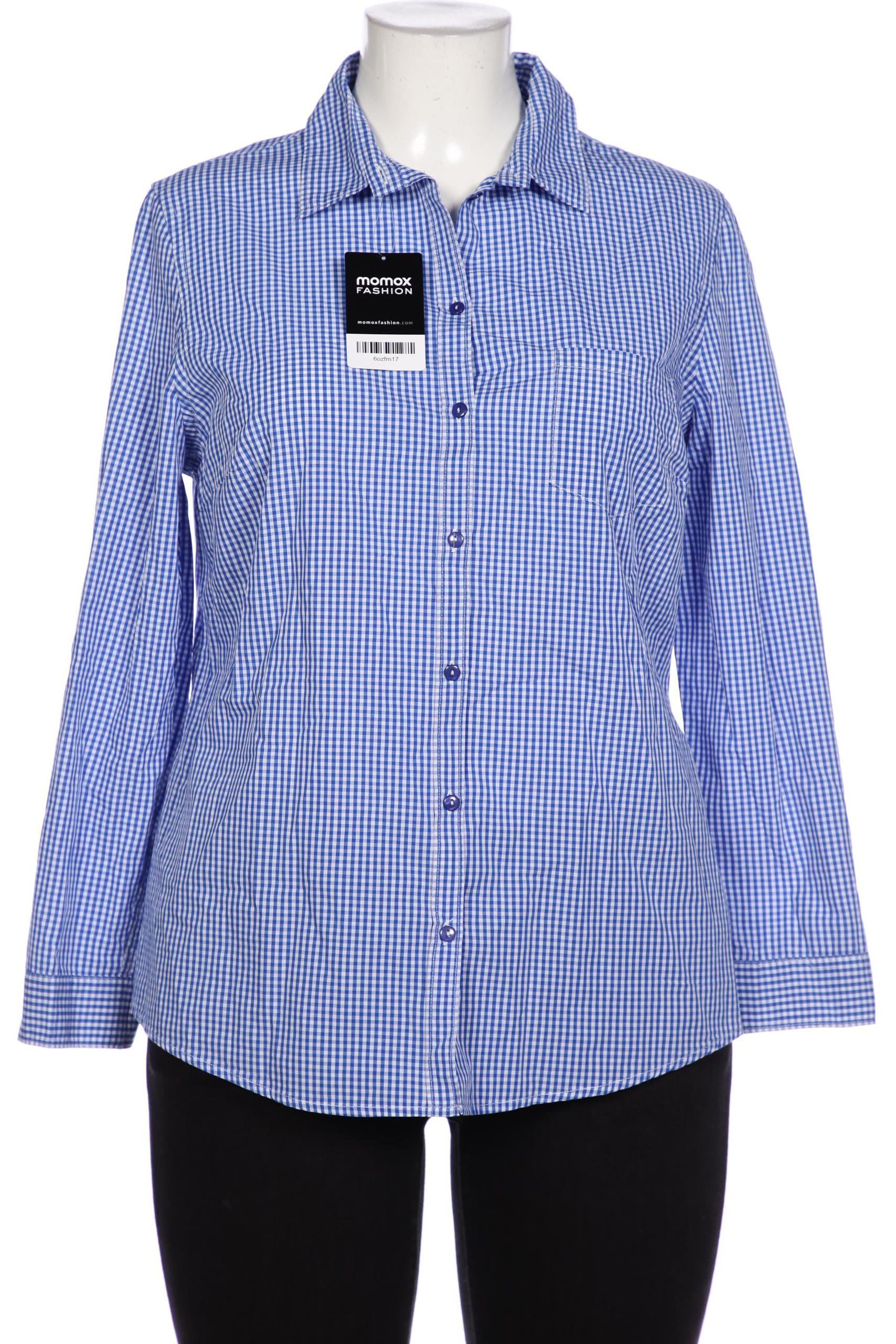 

Peter Hahn Damen Bluse, blau, Gr. 44