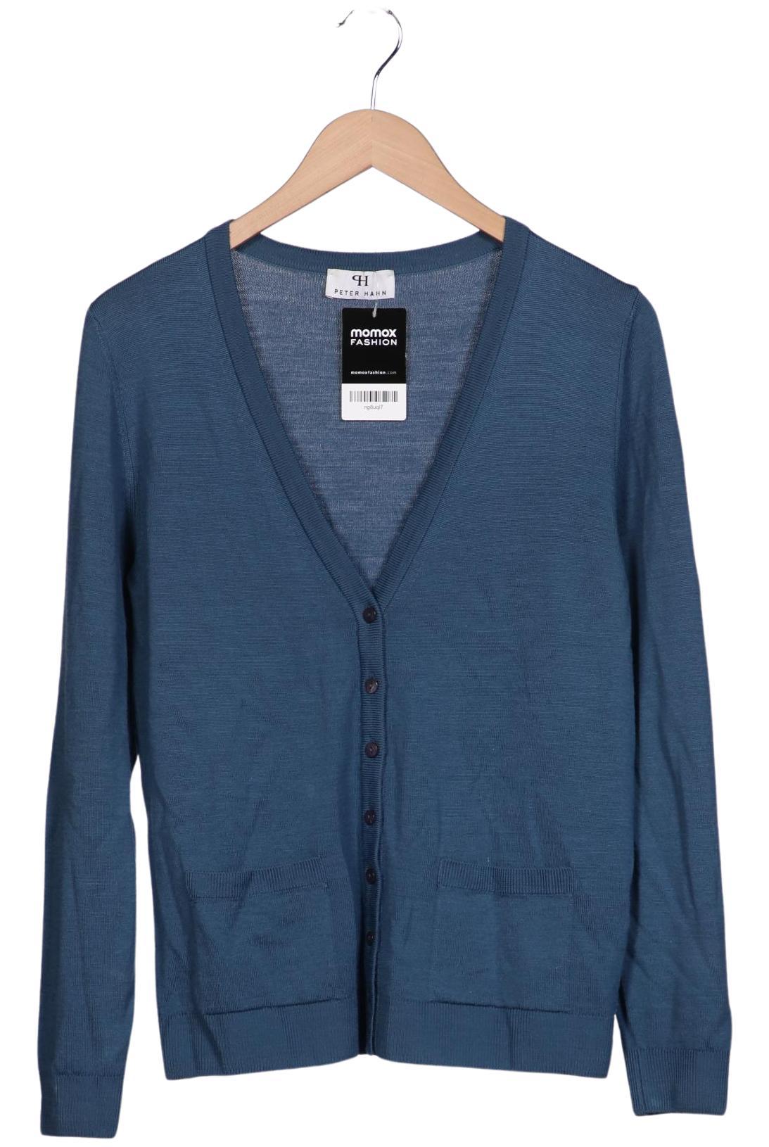 

Peter Hahn Damen Strickjacke, blau, Gr. 38