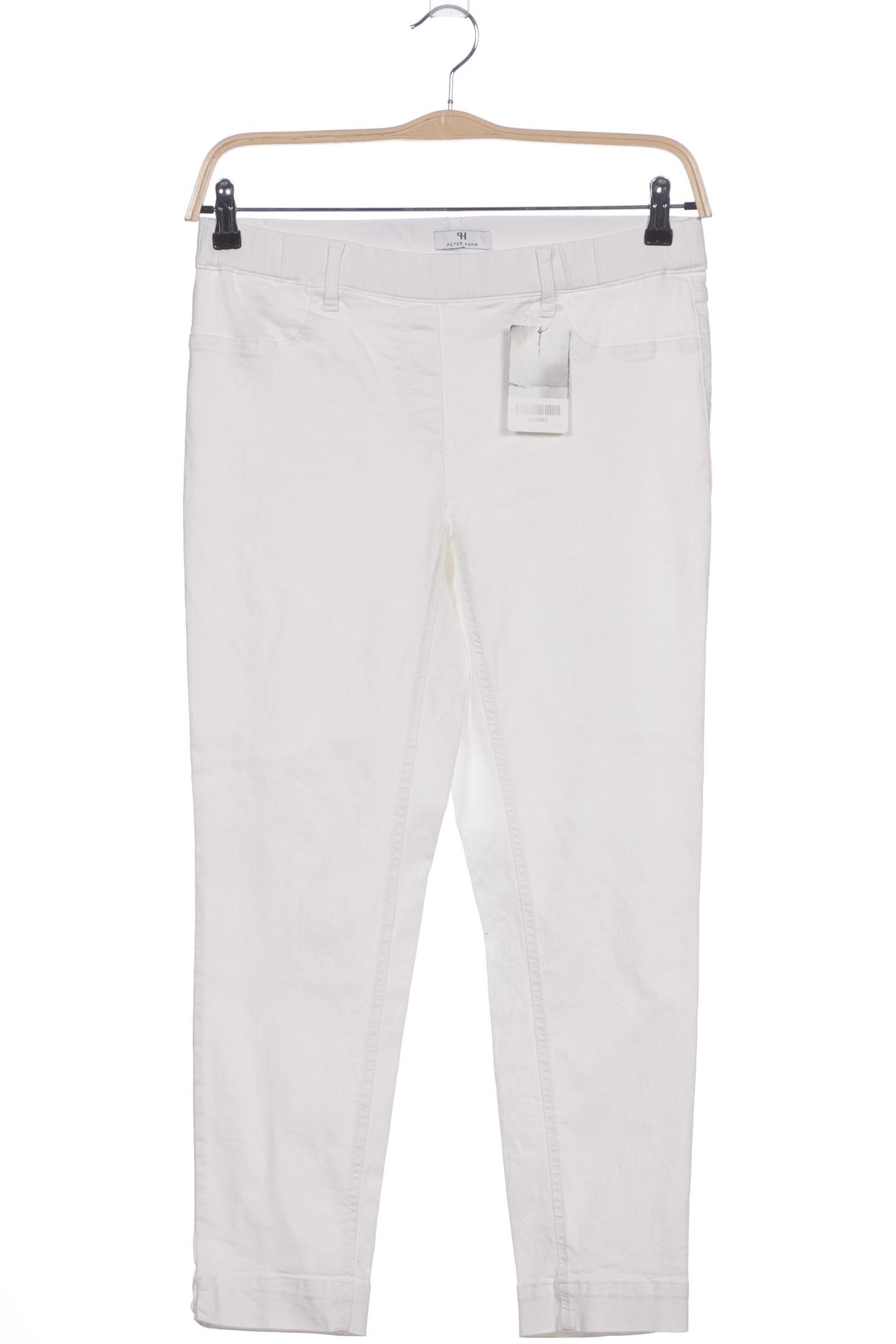 

Peter Hahn Damen Jeans, weiß, Gr. 21
