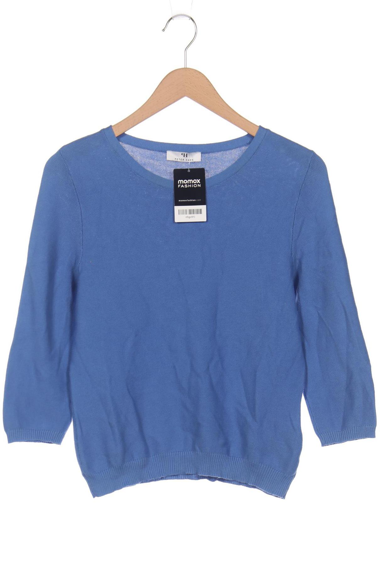

Peter Hahn Damen Pullover, blau, Gr. 36