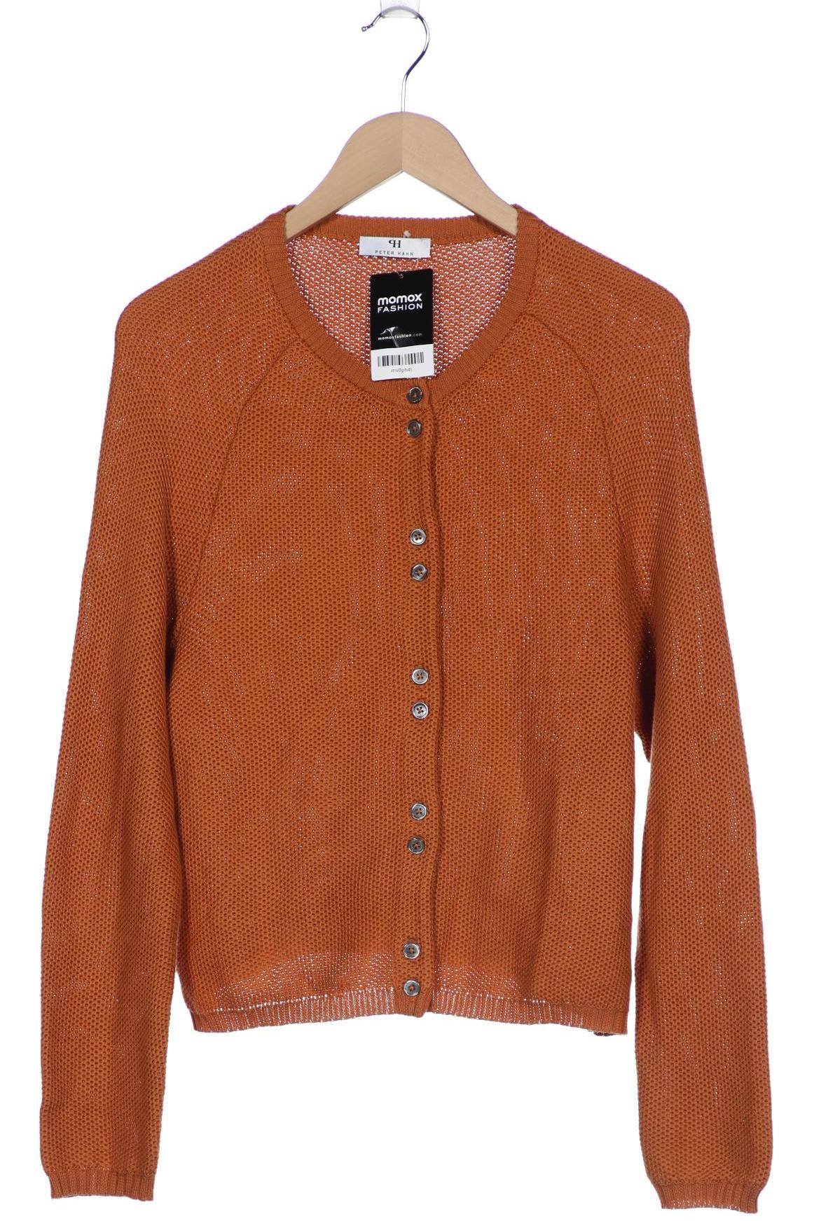 

Peter Hahn Damen Strickjacke, orange, Gr. 44