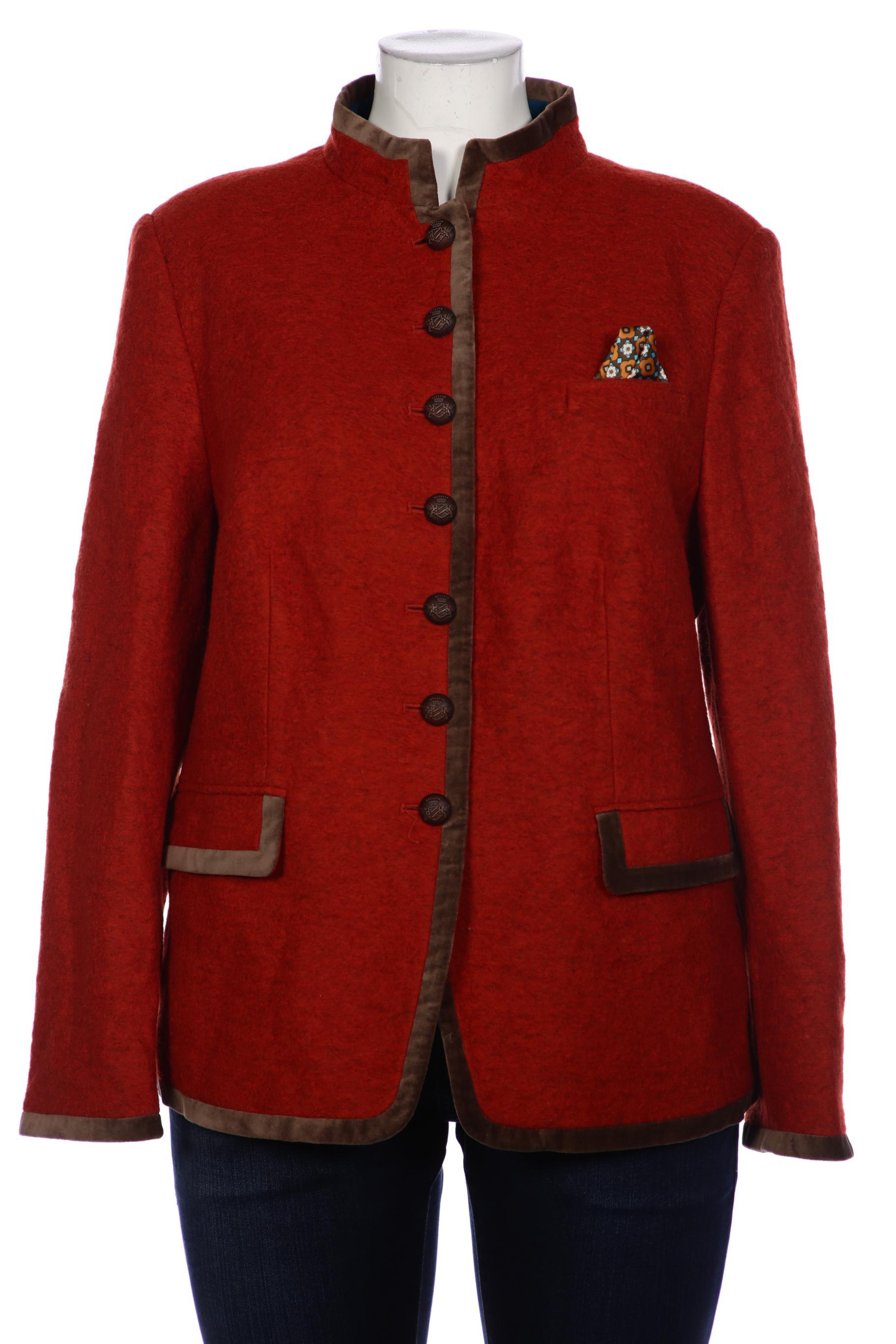 

Peter Hahn Damen Blazer, rot, Gr. 46