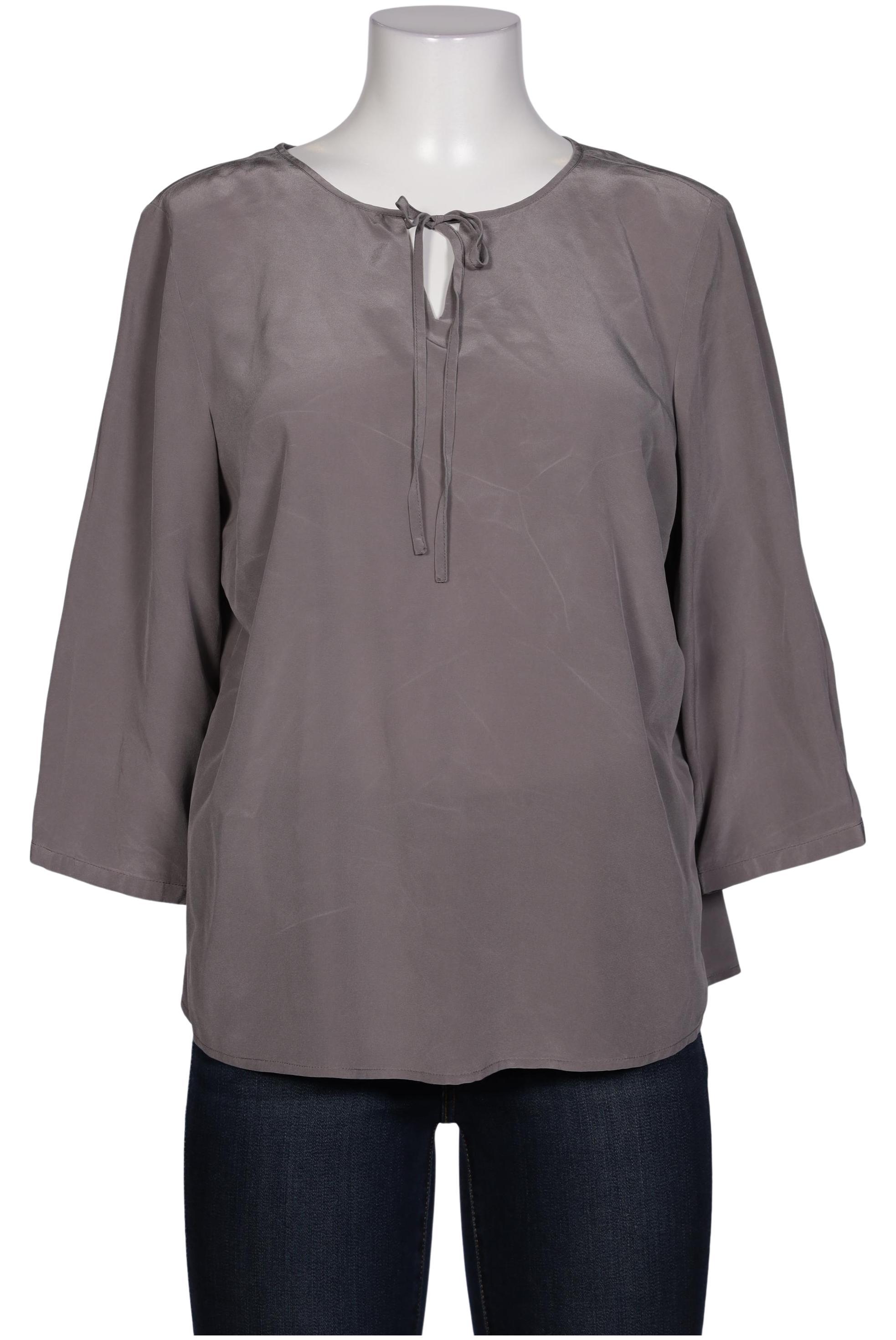 

Peter Hahn Damen Bluse, grau, Gr. 42