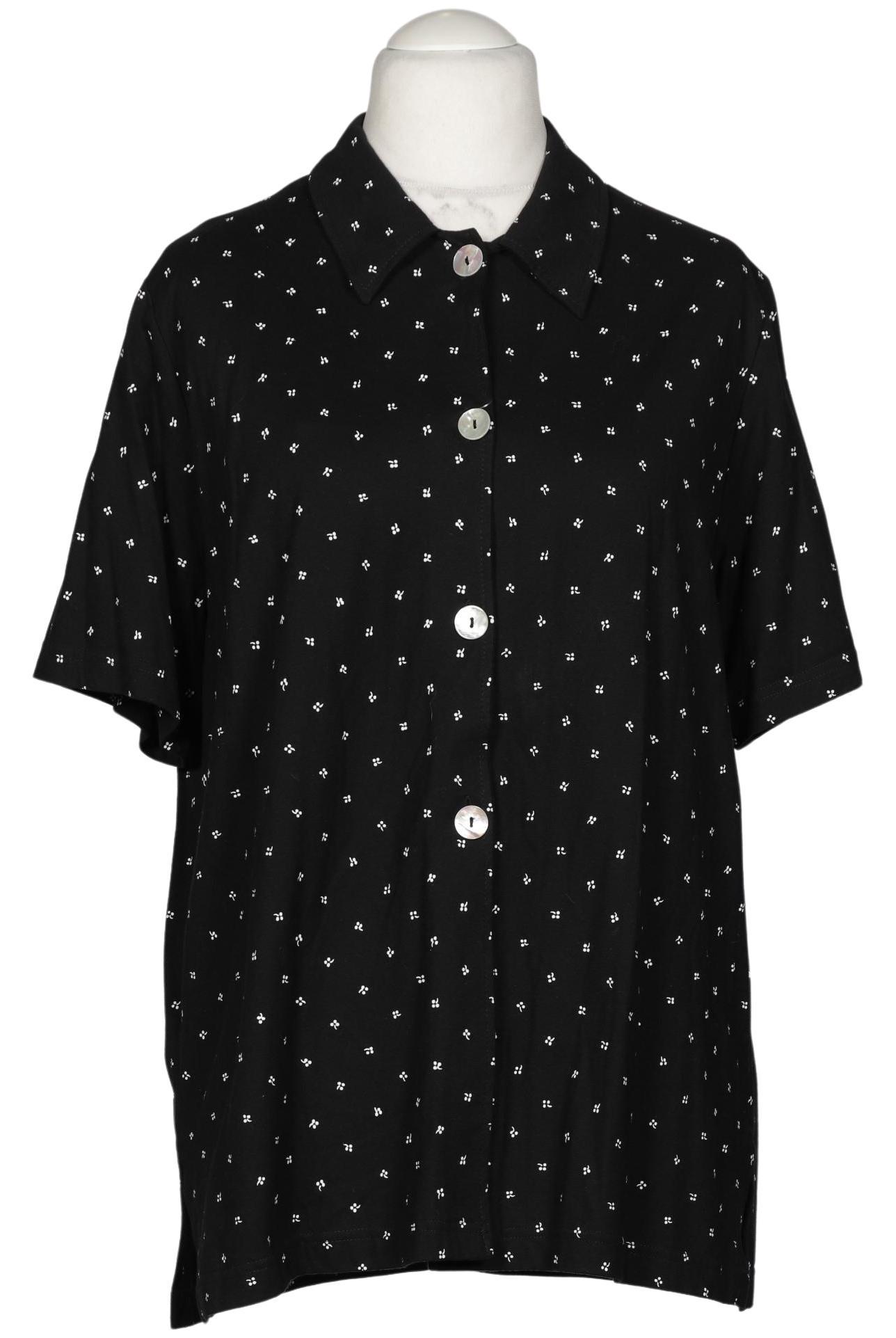 

Peter Hahn Damen Bluse, schwarz, Gr. 46