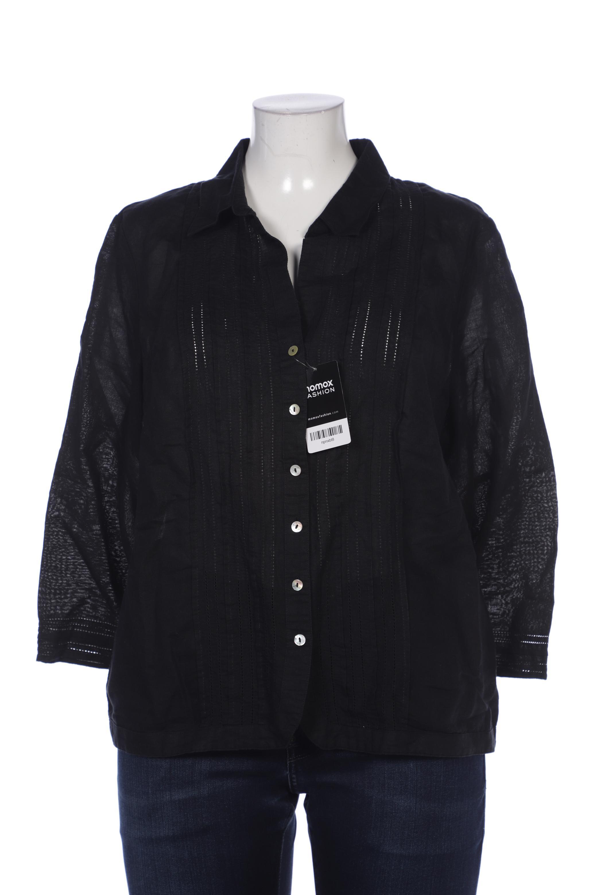 

Peter Hahn Damen Bluse, schwarz, Gr. 21