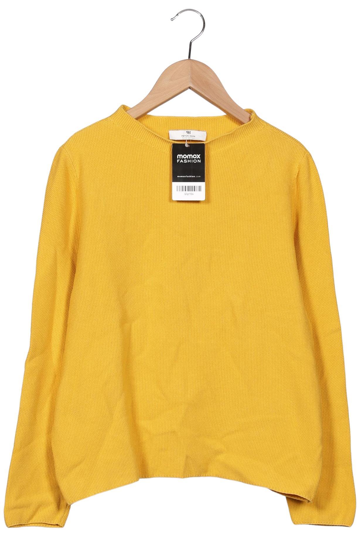 

Peter Hahn Damen Pullover, gelb, Gr. 42