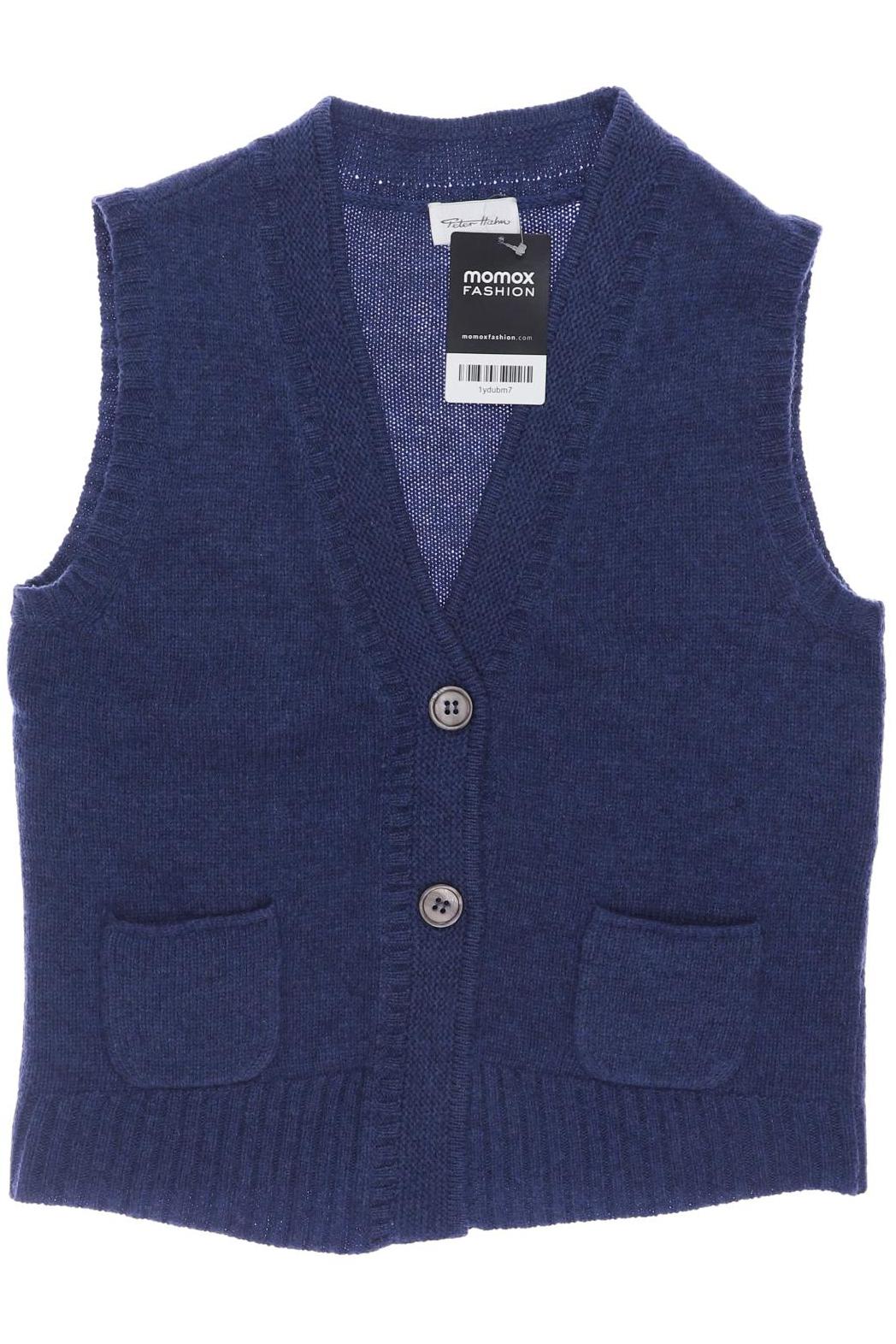 

Peter Hahn Damen Strickjacke, blau, Gr. 36