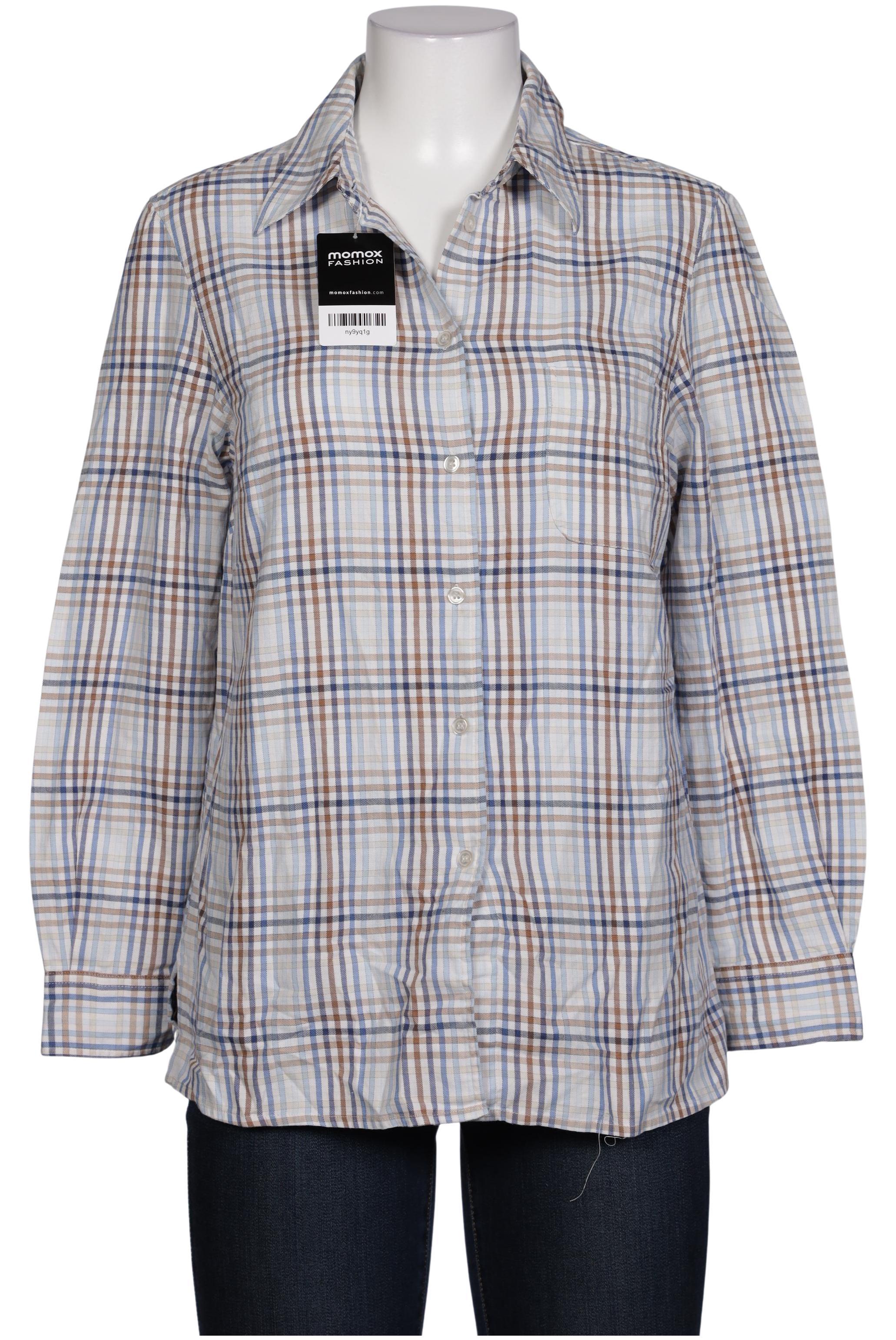 

Peter Hahn Damen Bluse, blau, Gr. 42