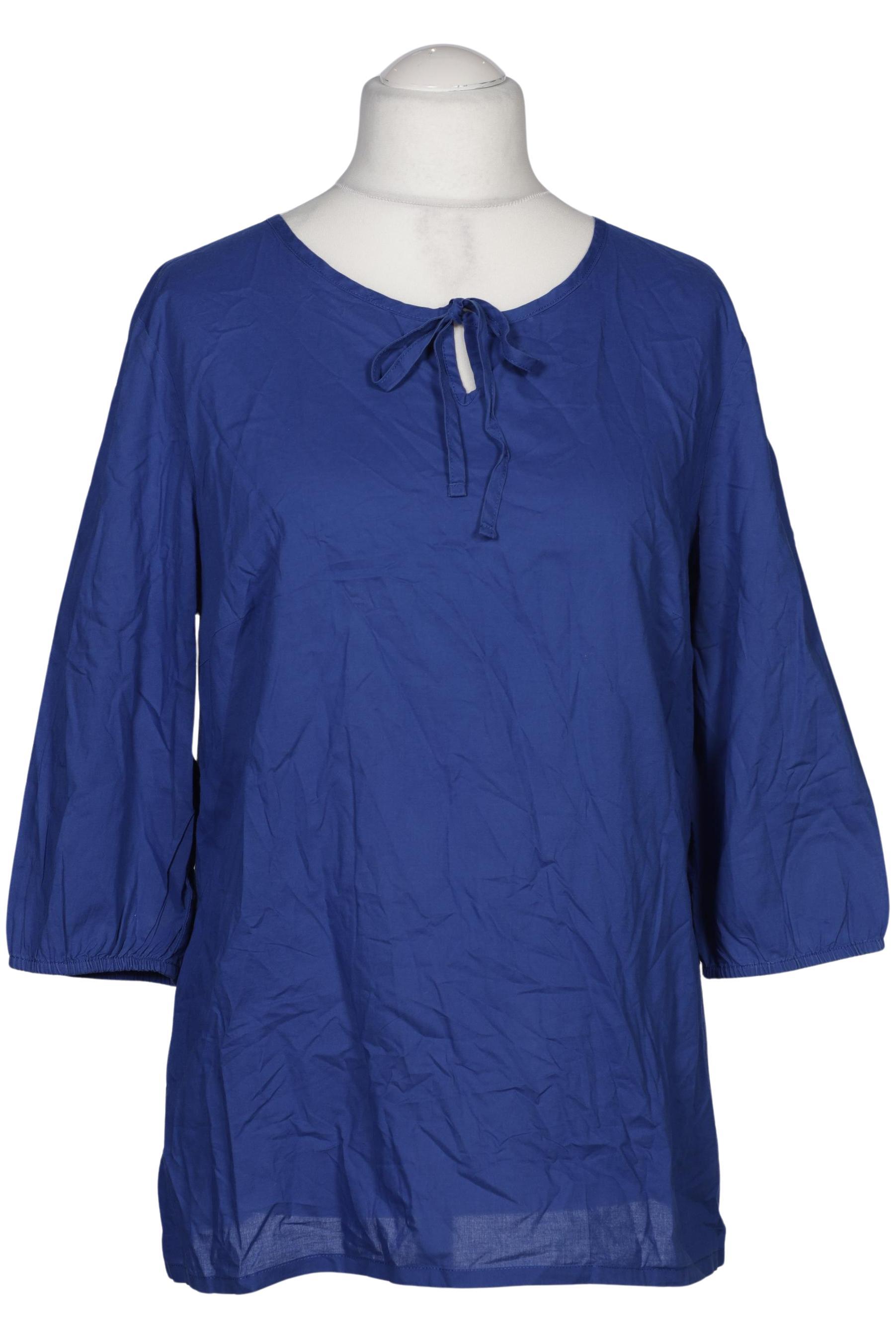 

Peter Hahn Damen Bluse, blau, Gr. 46