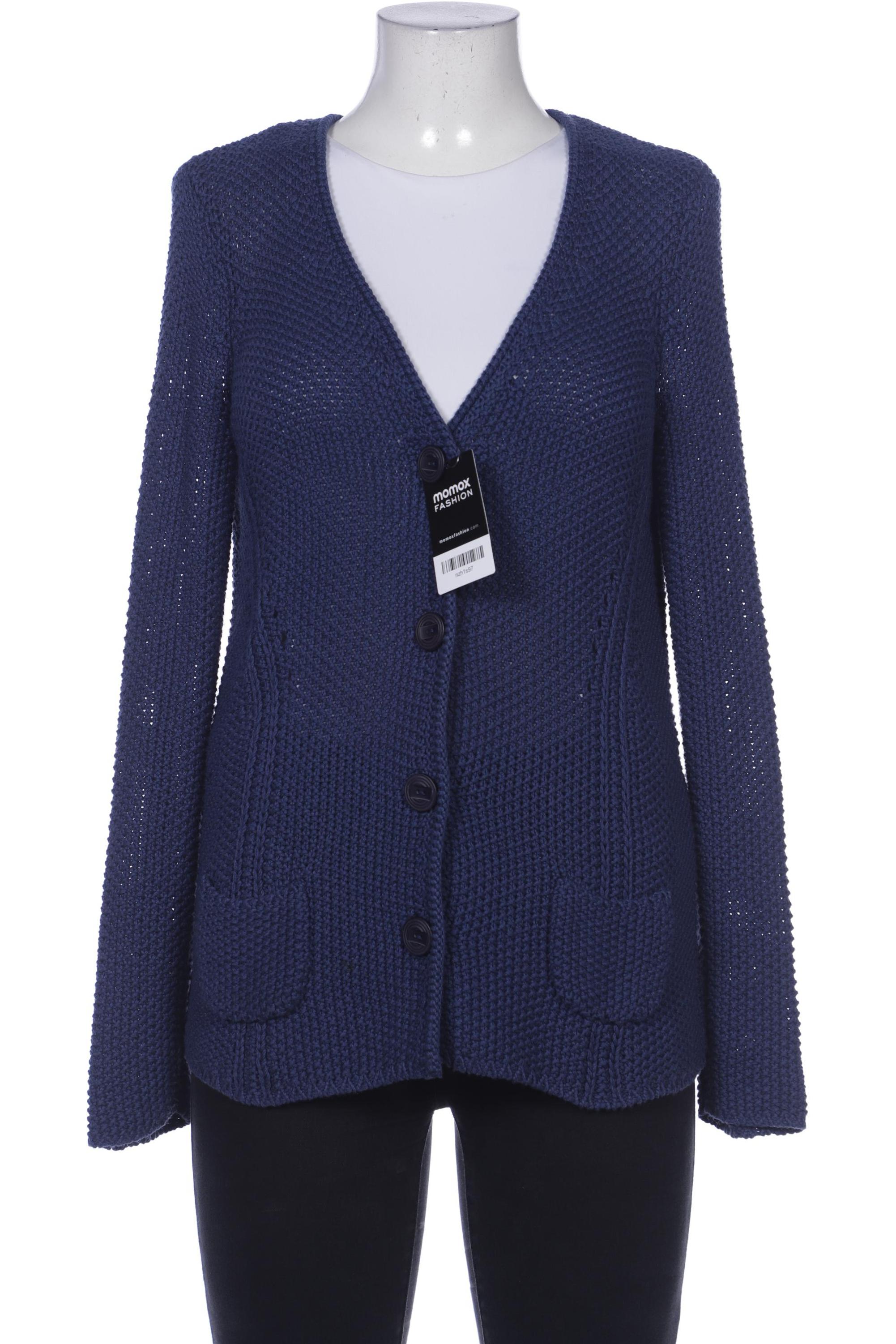 

Peter Hahn Damen Strickjacke, blau, Gr. 38