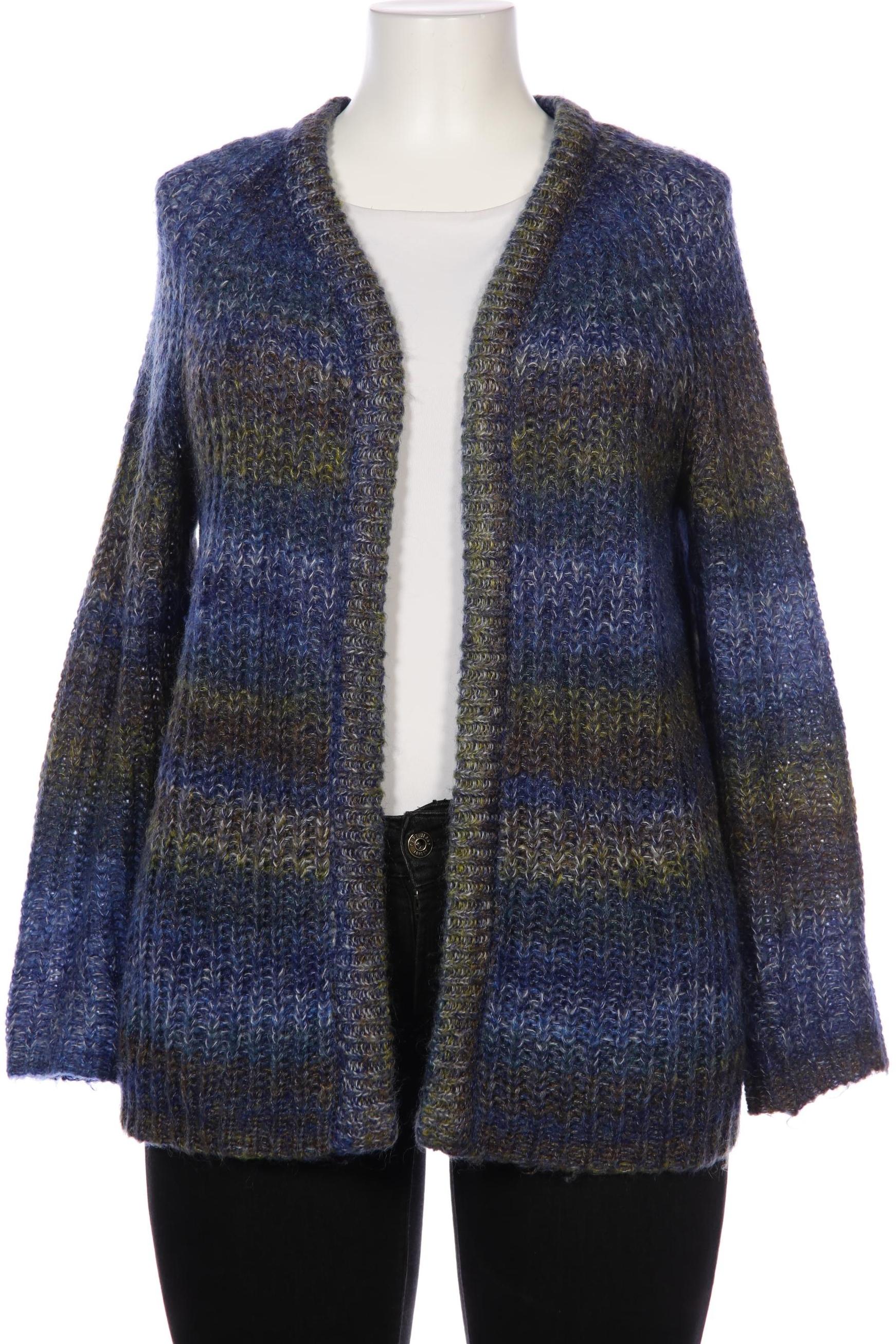 

Peter Hahn Damen Strickjacke, blau, Gr. 42