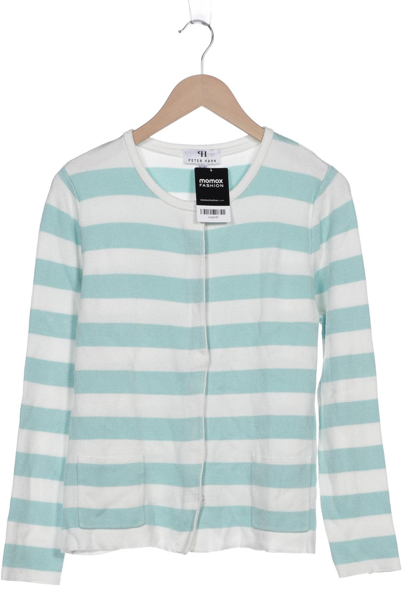 

Peter Hahn Damen Strickjacke, türkis, Gr. 38
