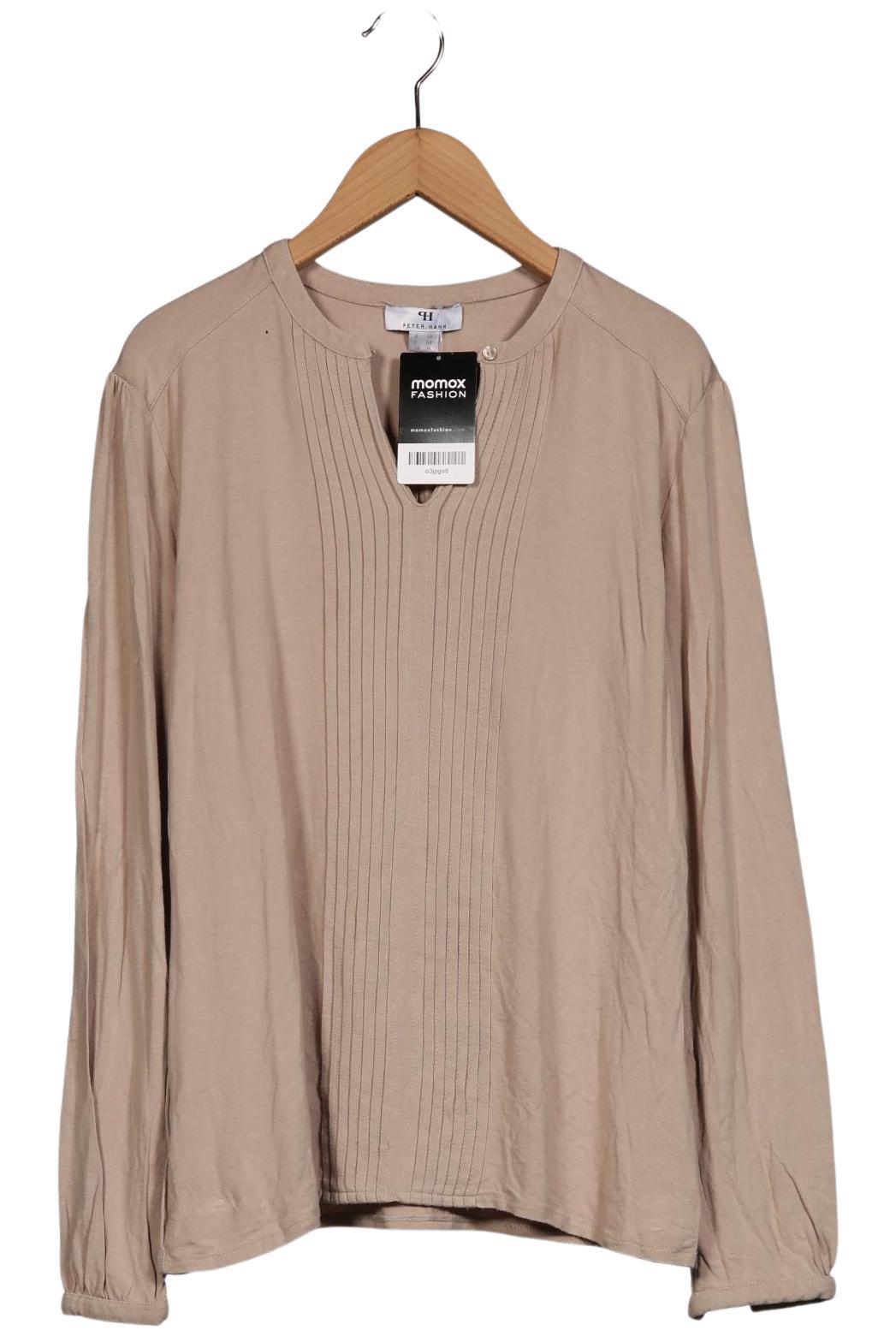 

Peter Hahn Damen Langarmshirt, beige, Gr. 40