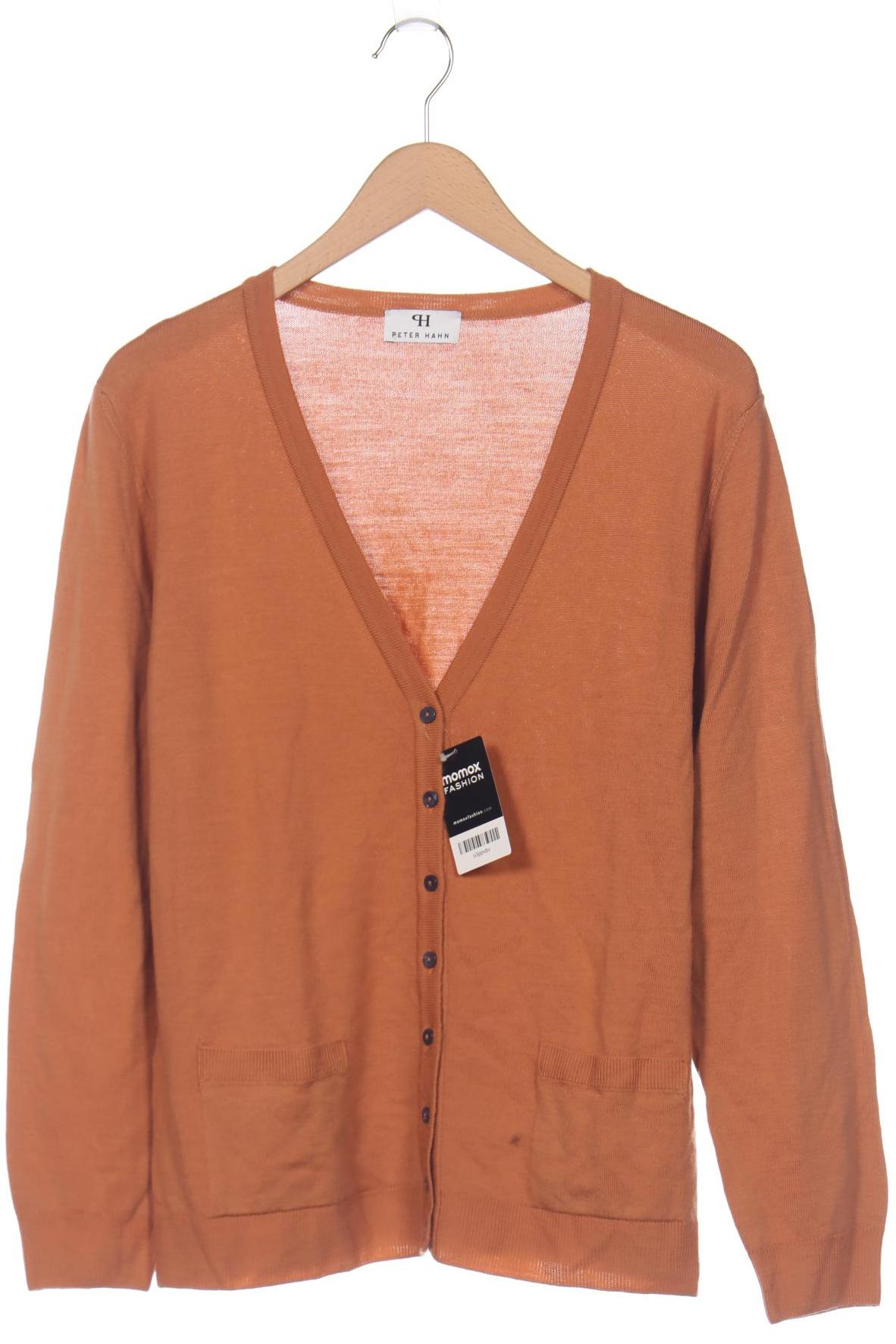

Peter Hahn Damen Strickjacke, orange, Gr. 46