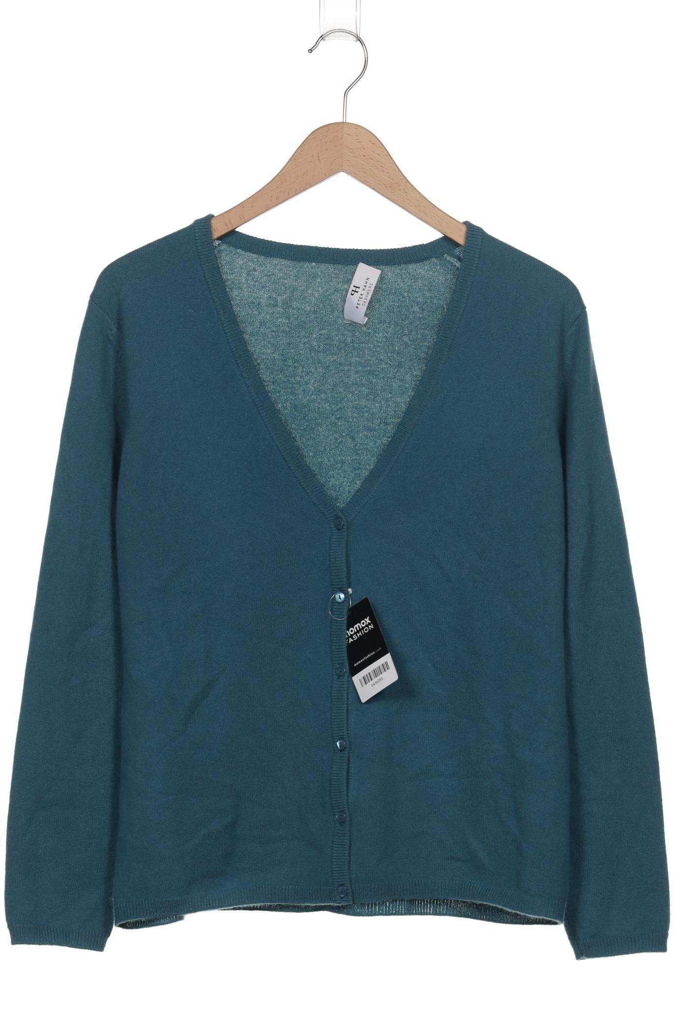 

Peter Hahn Damen Strickjacke, blau, Gr. 44