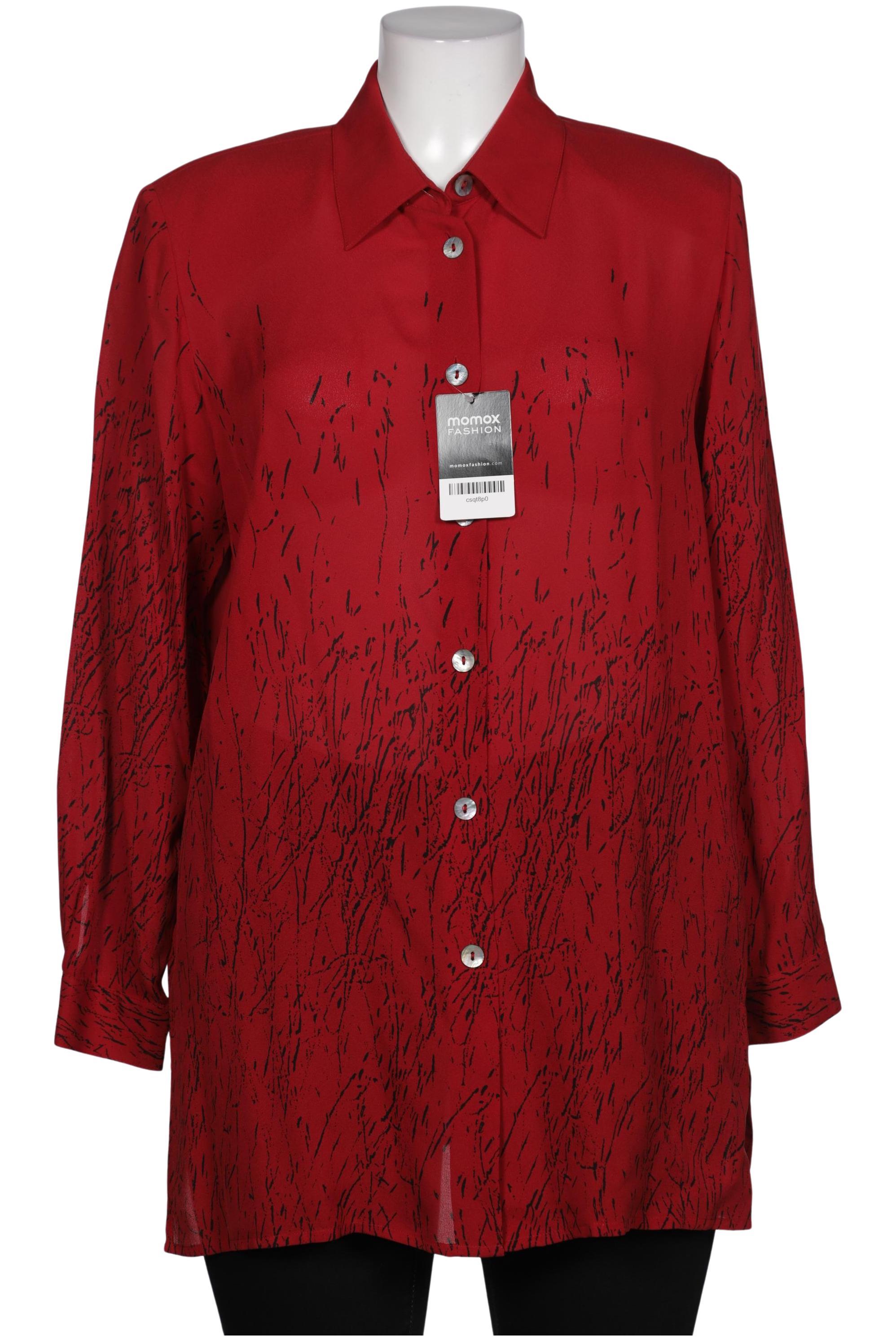 

Peter Hahn Damen Bluse, rot, Gr. 44